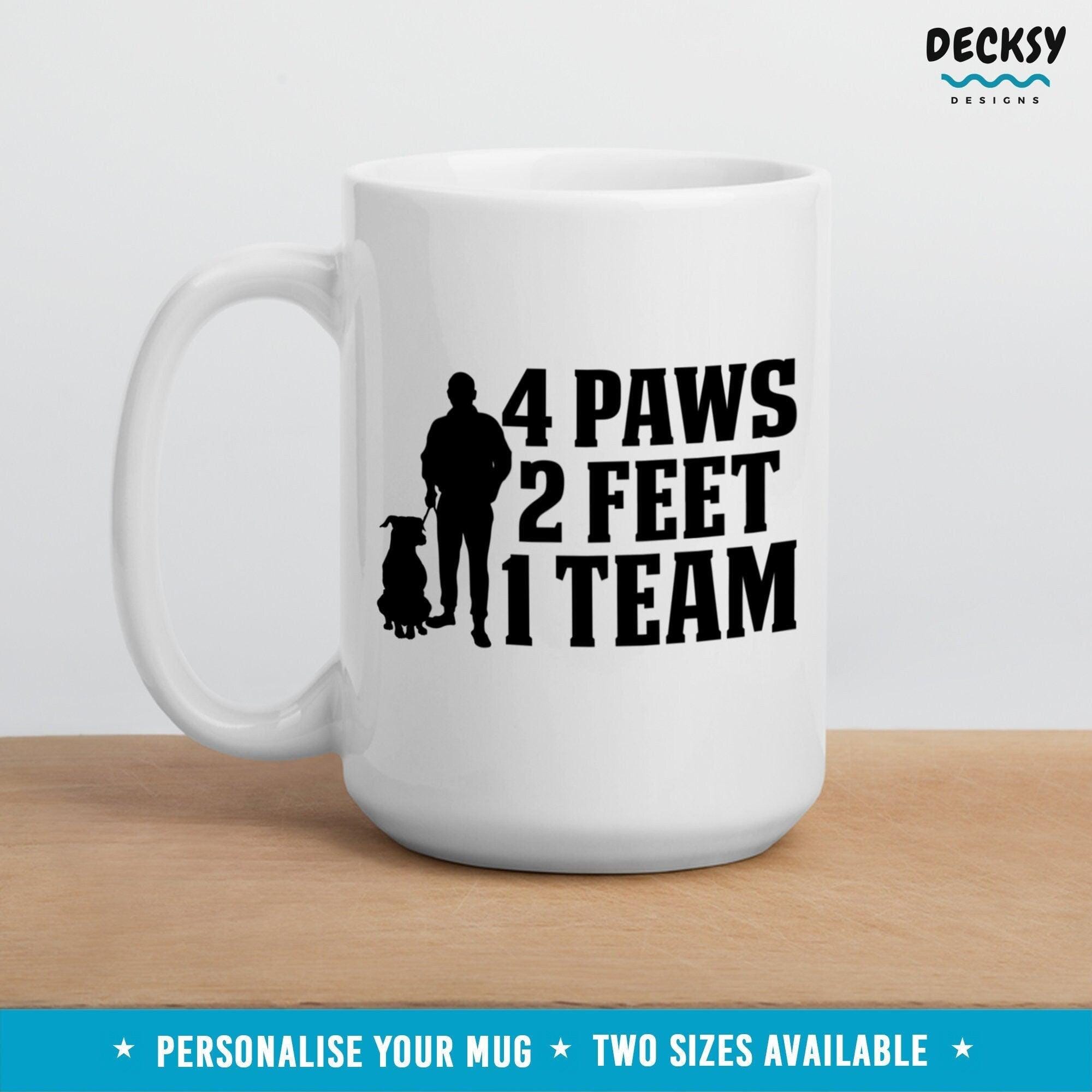Dog Training Mug, Dog Lover Gift-Home & Living:Kitchen & Dining:Drink & Barware:Drinkware:Mugs-DecksyDesigns-11 Oz-NO PERSONALISATION-DecksyDesigns