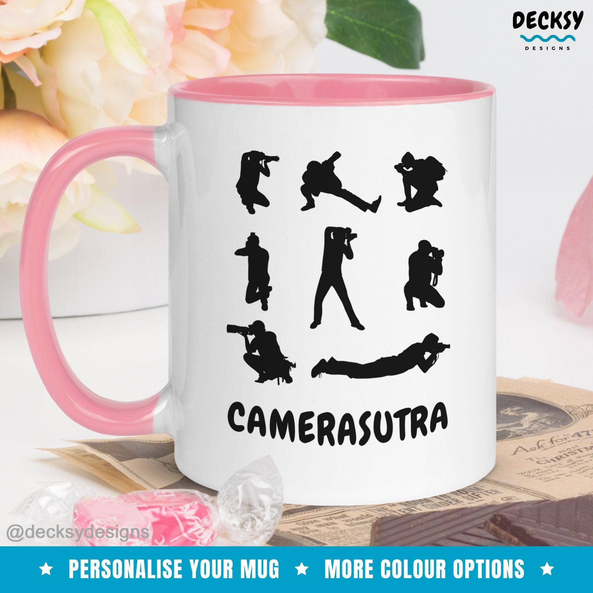 Funny Photography Mug, Gift for Photographer-Home & Living:Kitchen & Dining:Drink & Barware:Drinkware:Mugs-DecksyDesigns-White Mug 11 oz-NO PERSONALISATION-DecksyDesigns