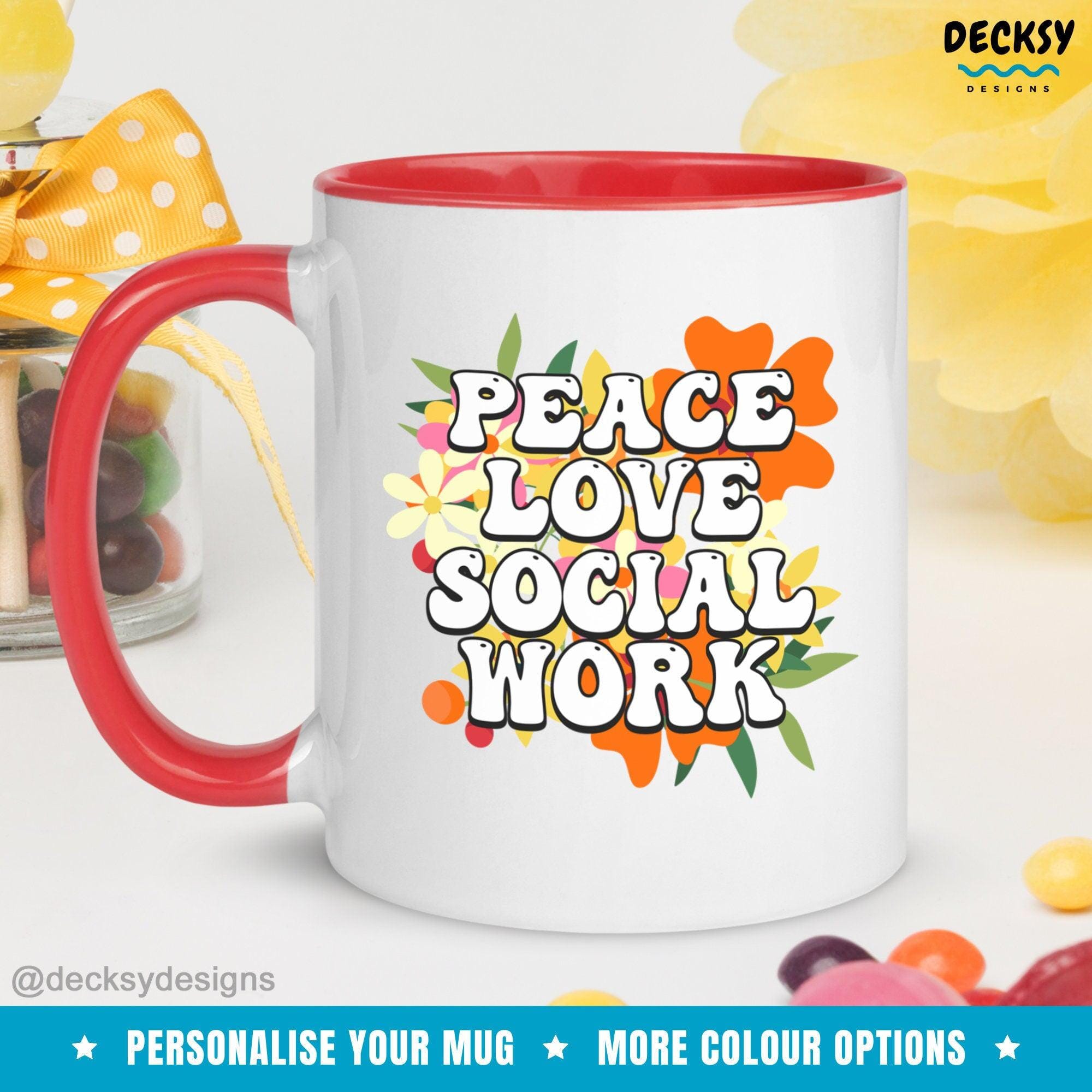Personalised Social Worker Mug, Social Work Gift-Home & Living:Kitchen & Dining:Drink & Barware:Drinkware:Mugs-DecksyDesigns-White Mug 11 oz-NO PERSONALISATION-DecksyDesigns