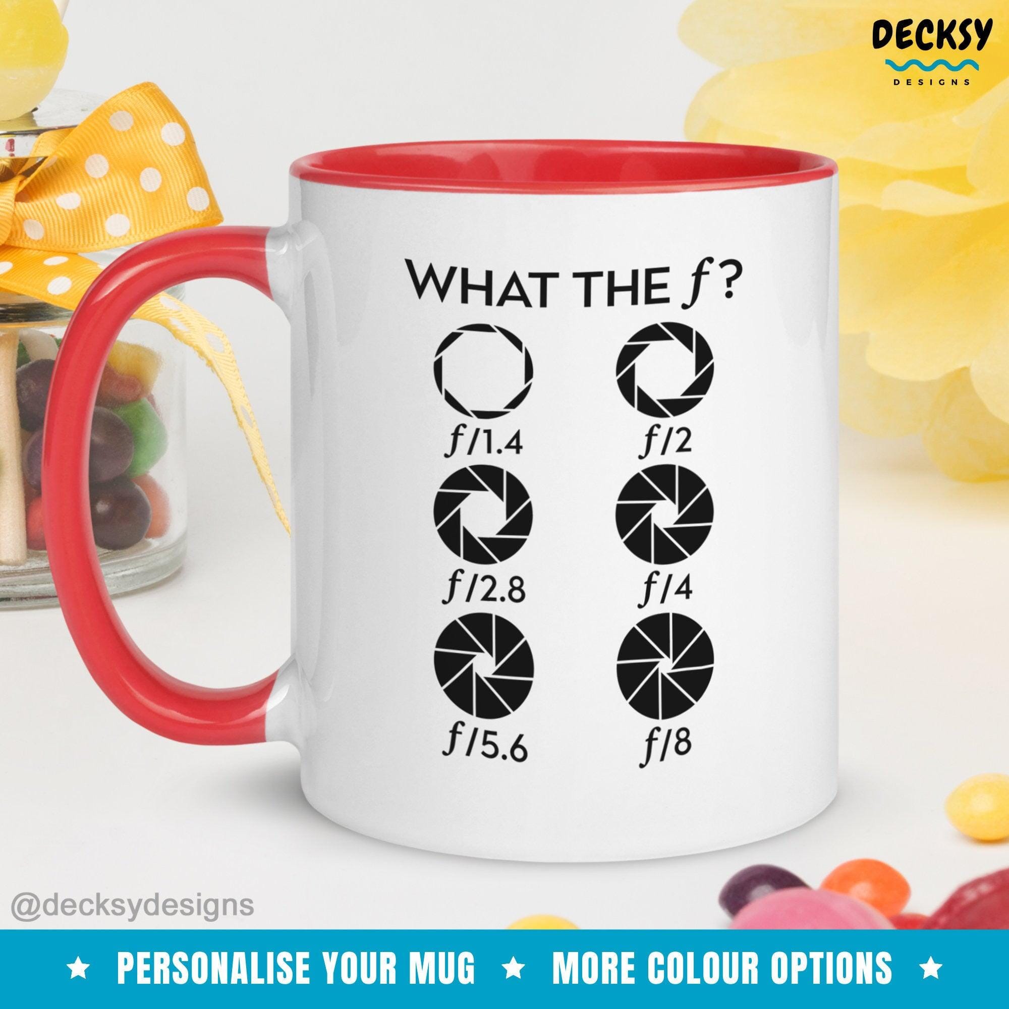 Photographer Gift, Funny Photography Mug-Home & Living:Kitchen & Dining:Drink & Barware:Drinkware:Mugs-DecksyDesigns-White Mug 11 oz-NO PERSONALISATION-DecksyDesigns