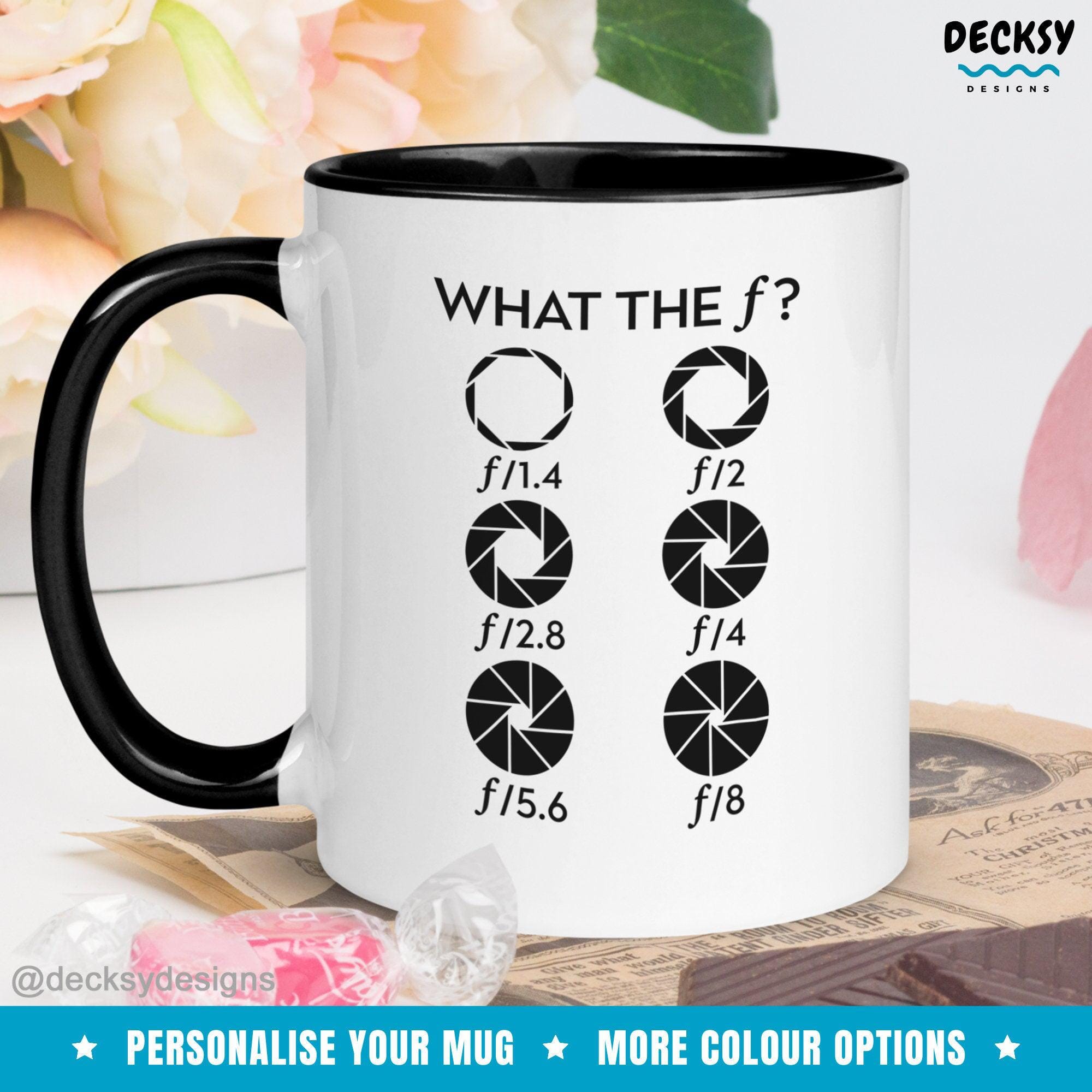 Photographer Gift, Funny Photography Mug-Home & Living:Kitchen & Dining:Drink & Barware:Drinkware:Mugs-DecksyDesigns-White Mug 11 oz-NO PERSONALISATION-DecksyDesigns
