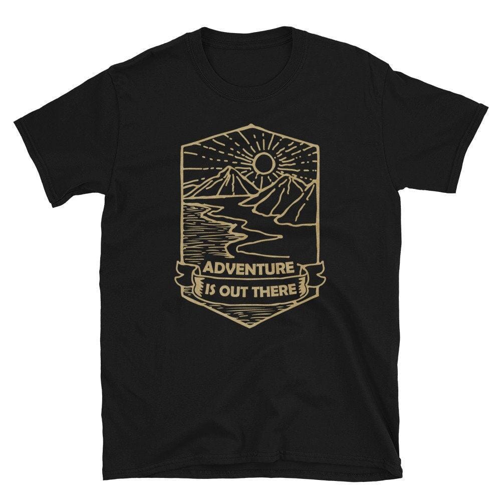 Adventure Shirt, Hiking Gift For Men And Women, Camping T-shirt-Clothing:Gender-Neutral Adult Clothing:Tops & Tees:T-shirts:Graphic Tees-DecksyDesigns