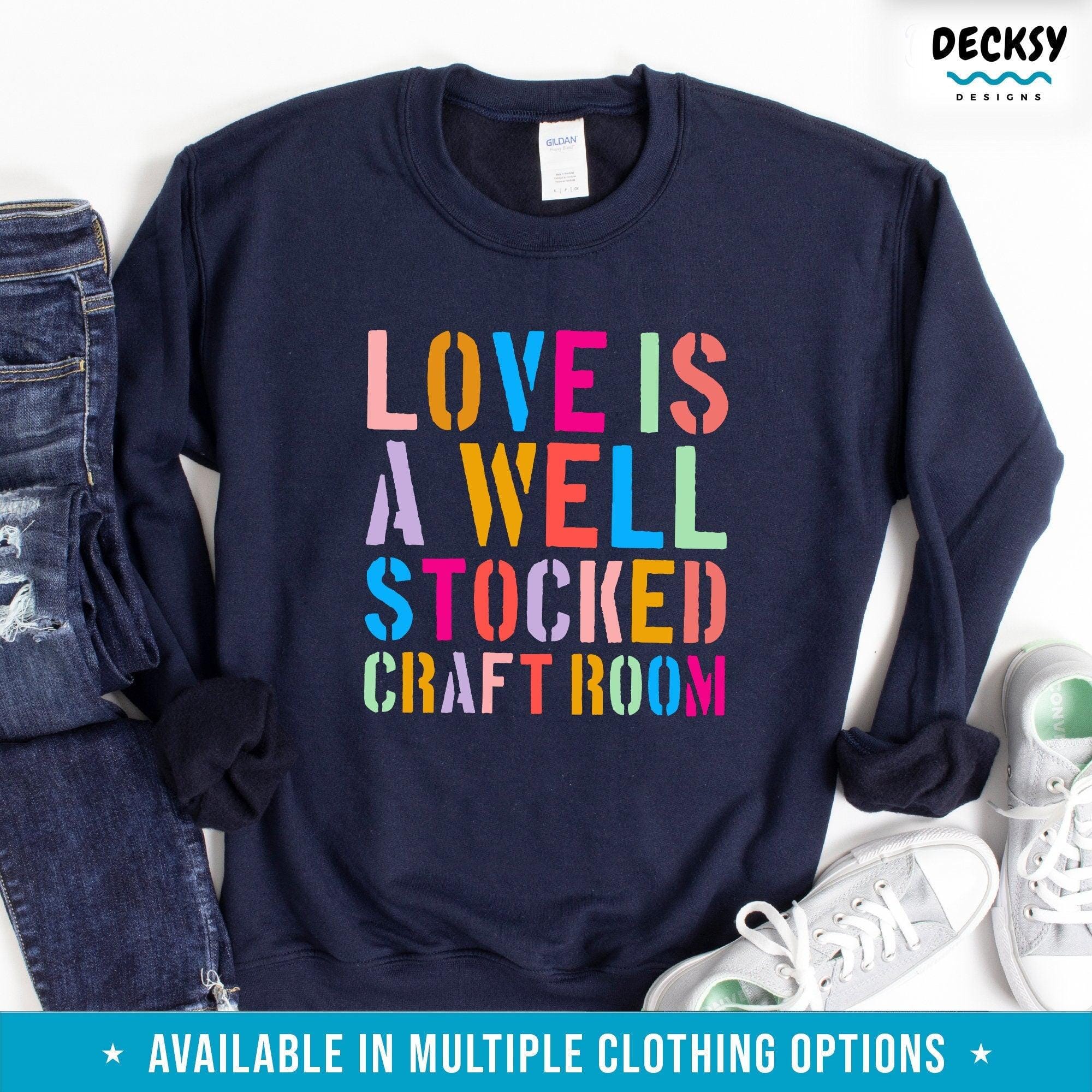 Artist Shirt, Gifts For Crafters-Clothing:Gender-Neutral Adult Clothing:Tops & Tees:T-shirts:Graphic Tees-DecksyDesigns