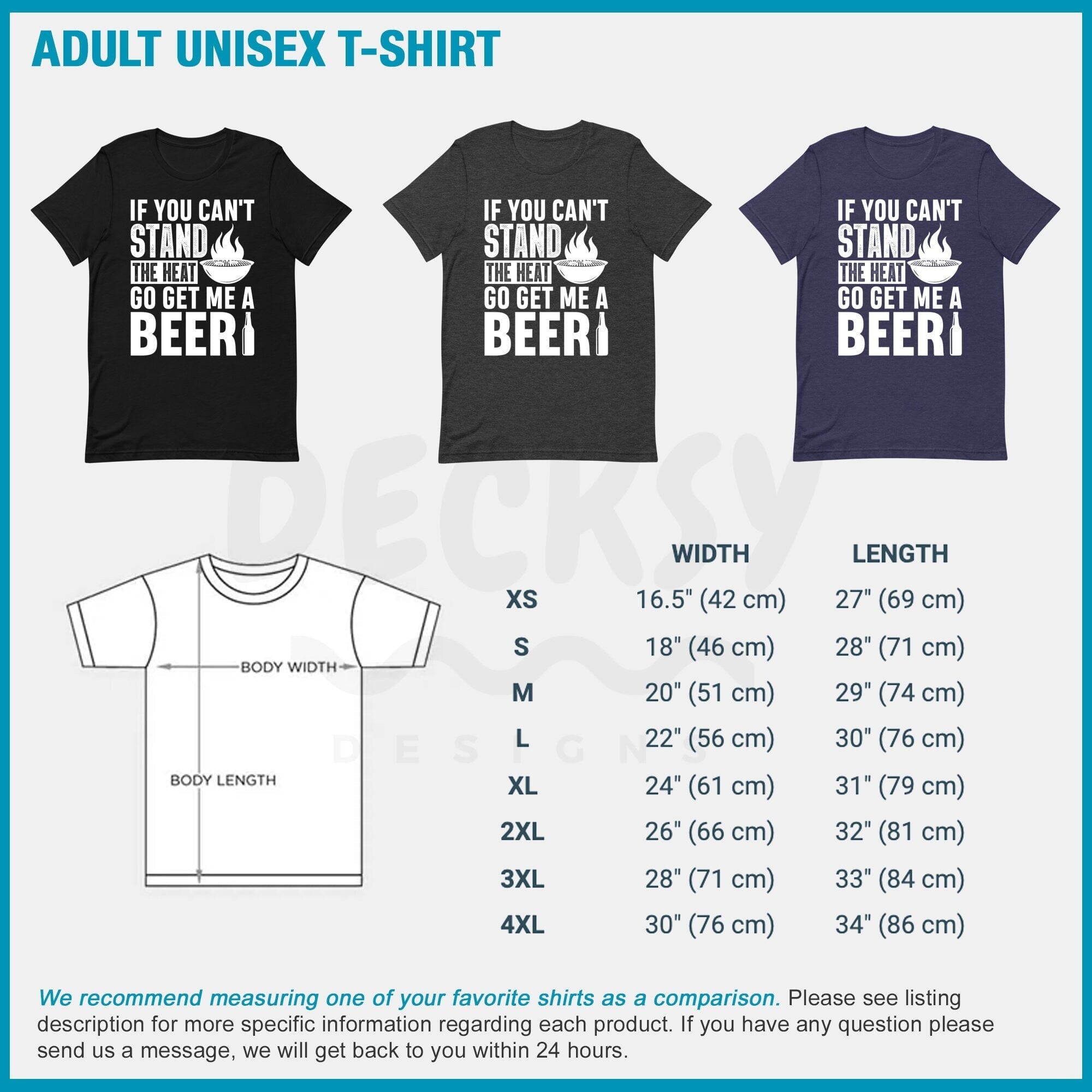Bbq Beer Shirt, Outdoor Barbecue Gift-Clothing:Gender-Neutral Adult Clothing:Tops & Tees:T-shirts:Graphic Tees-DecksyDesigns