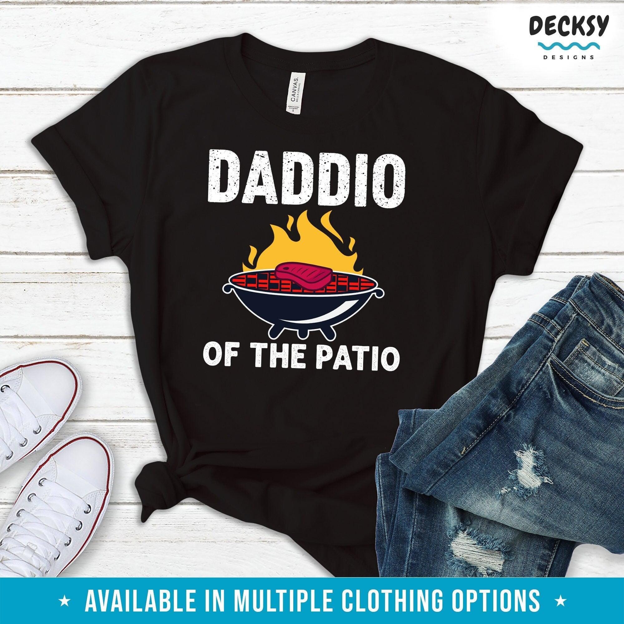 Bbq Dad Shirt, Barbecue Gifts Men-Clothing:Gender-Neutral Adult Clothing:Tops & Tees:T-shirts:Graphic Tees-DecksyDesigns