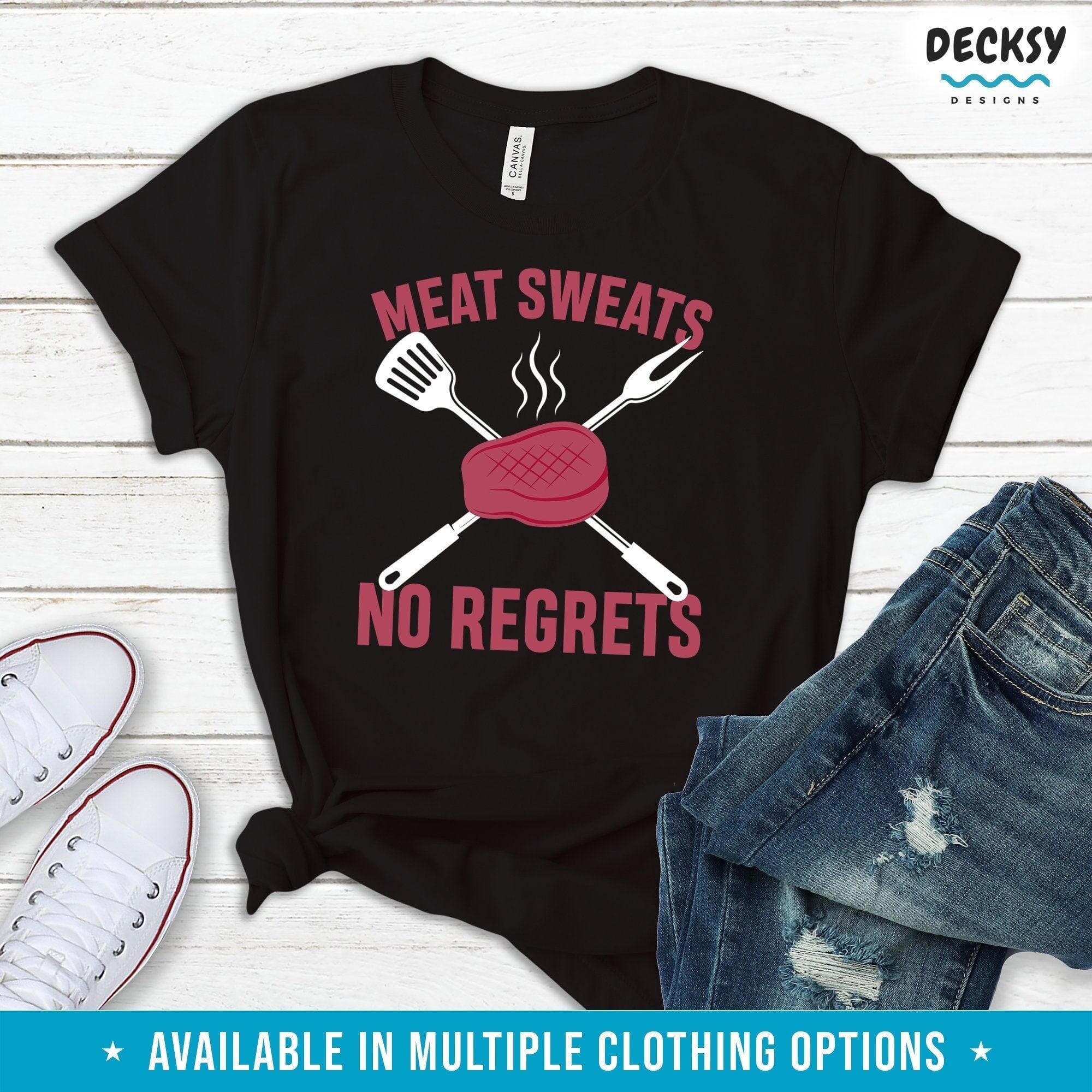 Bbq Smoker Shirt, Funny Barbecue Gift-Clothing:Gender-Neutral Adult Clothing:Tops & Tees:T-shirts:Graphic Tees-DecksyDesigns