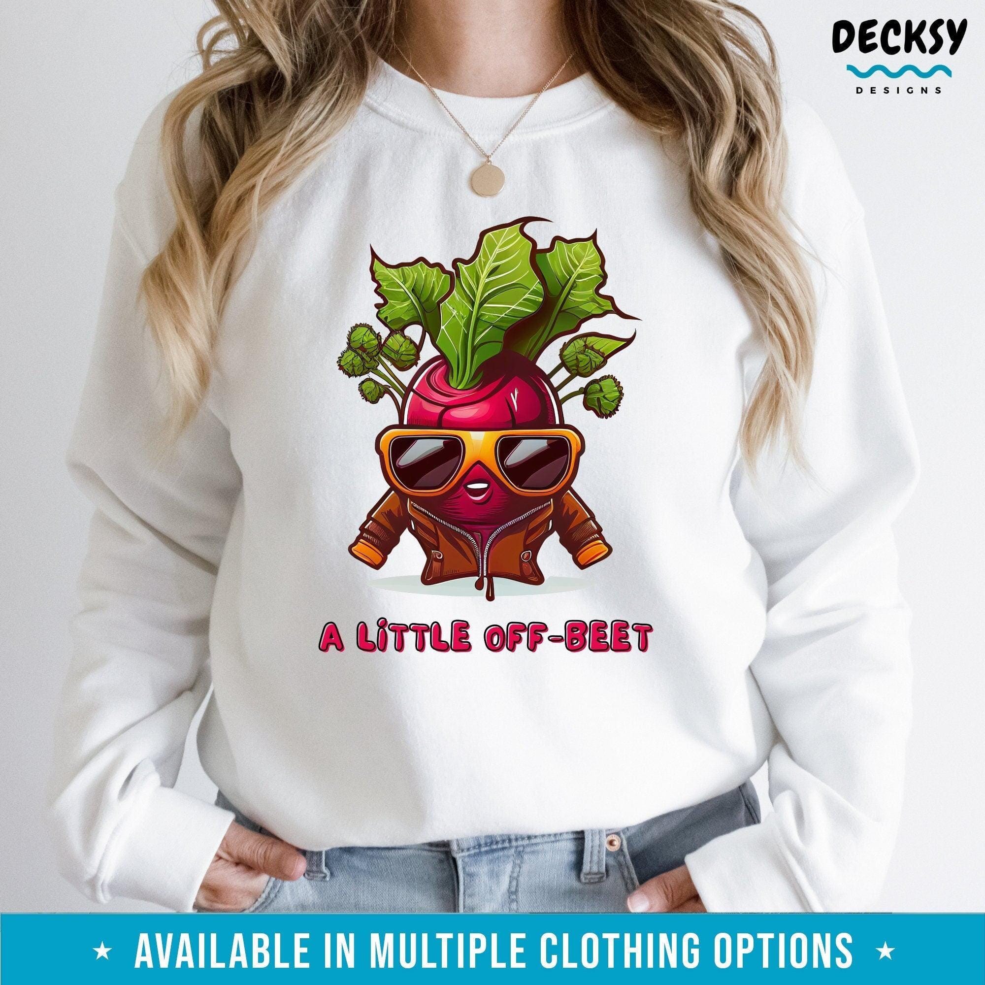 Beet T Shirt, Vegan Gift-Clothing:Gender-Neutral Adult Clothing:Tops & Tees:T-shirts:Graphic Tees-DecksyDesigns