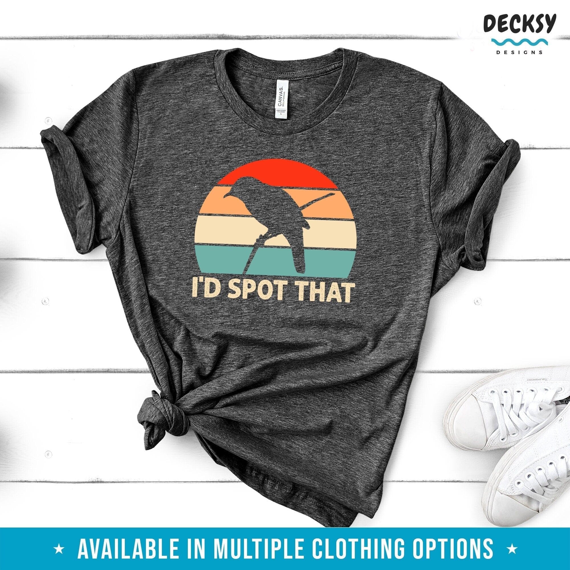 Birdwatching Shirt, Bird Lover Gift-Clothing:Gender-Neutral Adult Clothing:Tops & Tees:T-shirts:Graphic Tees-DecksyDesigns