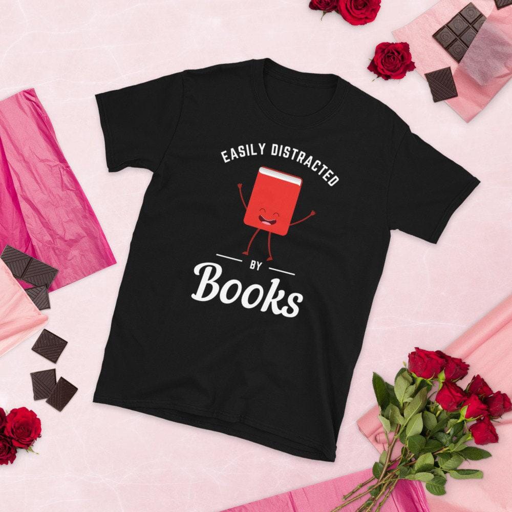 Book Lover Shirt, Bookworm Gift-Clothing:Gender-Neutral Adult Clothing:Tops & Tees:T-shirts-DecksyDesigns