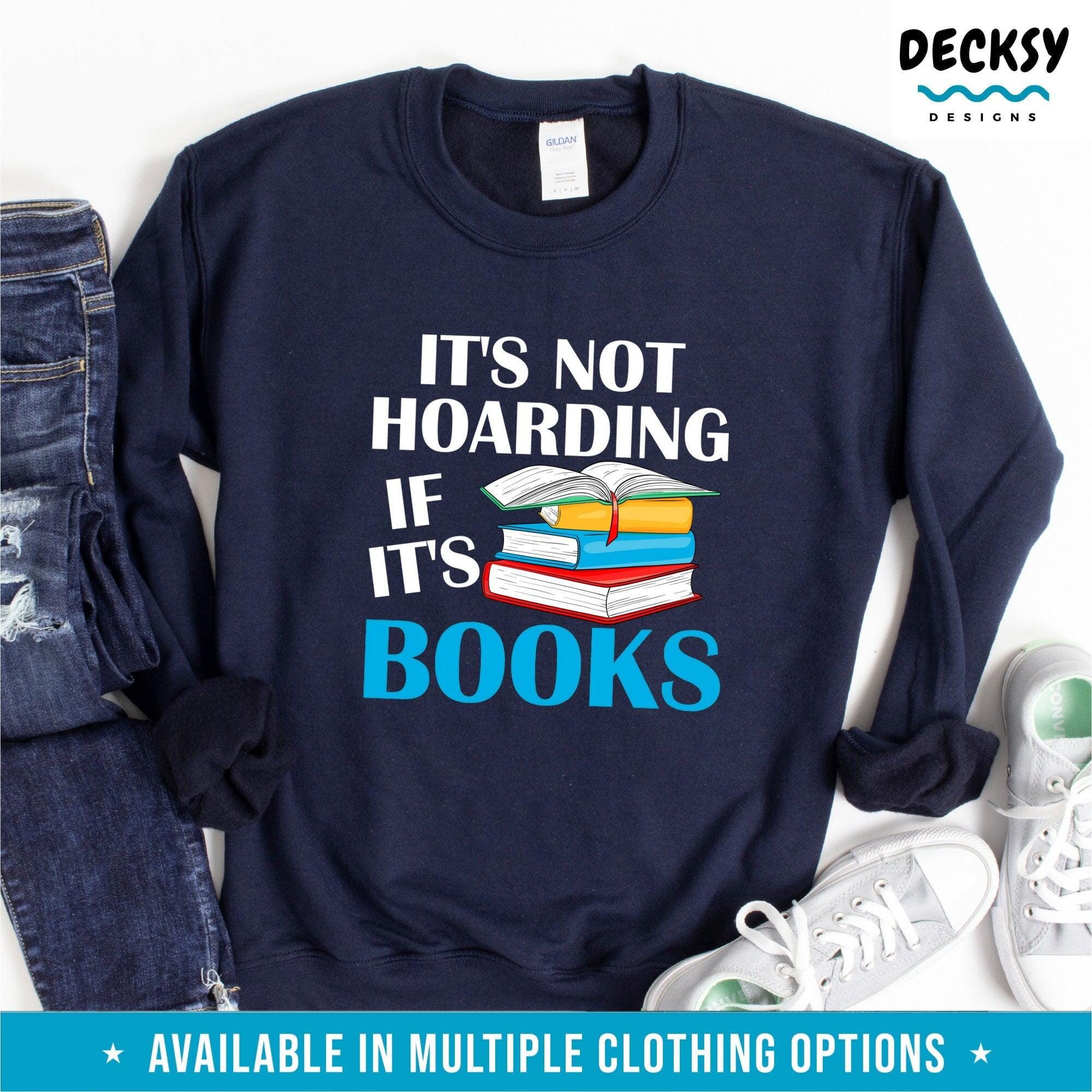 Bookish Shirt, Reader Gift-Clothing:Gender-Neutral Adult Clothing:Tops & Tees:T-shirts:Graphic Tees-DecksyDesigns