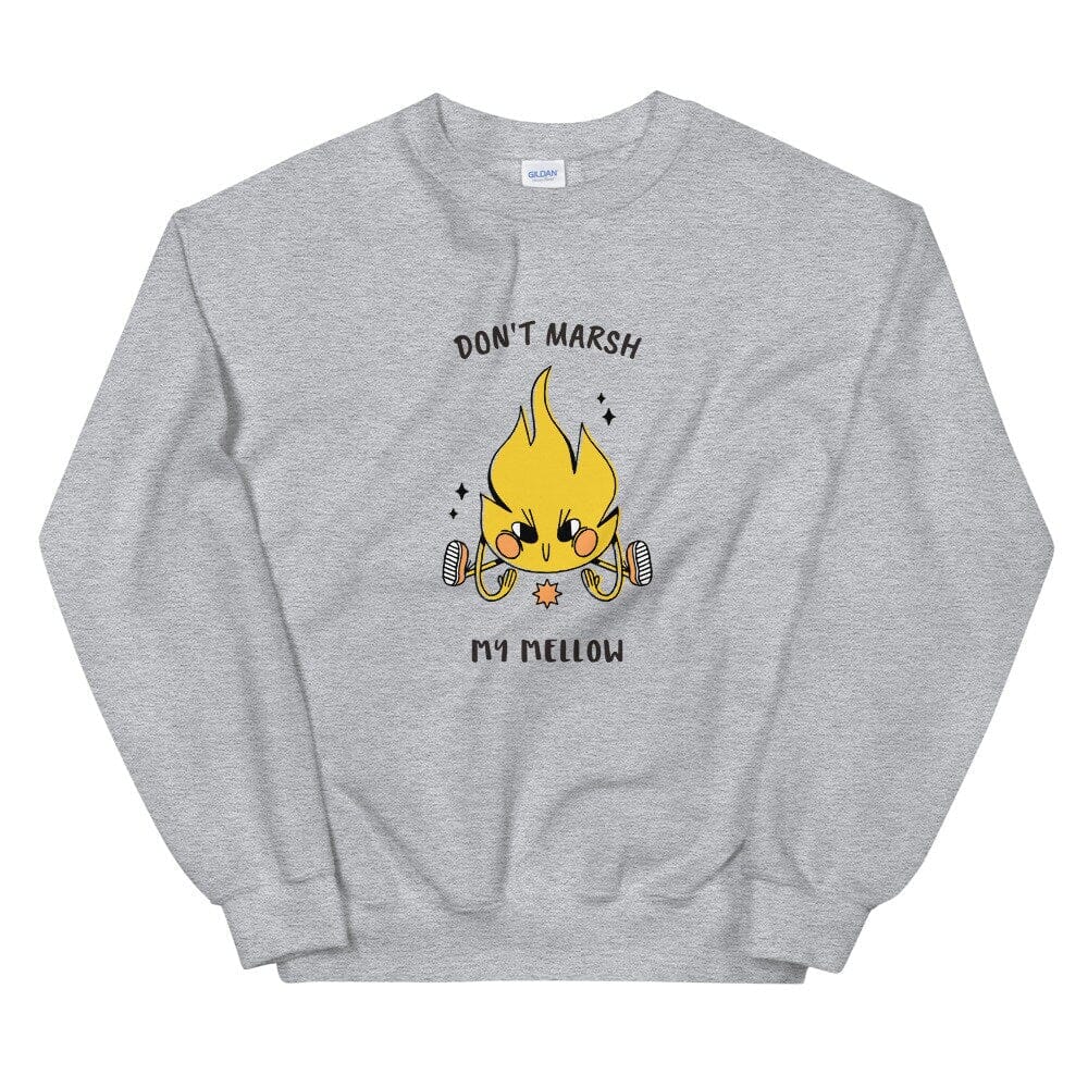 Camping Shirt, Funny Marshmallow Roasters Gift-Clothing:Gender-Neutral Adult Clothing:Hoodies & Sweatshirts:Sweatshirts-DecksyDesigns