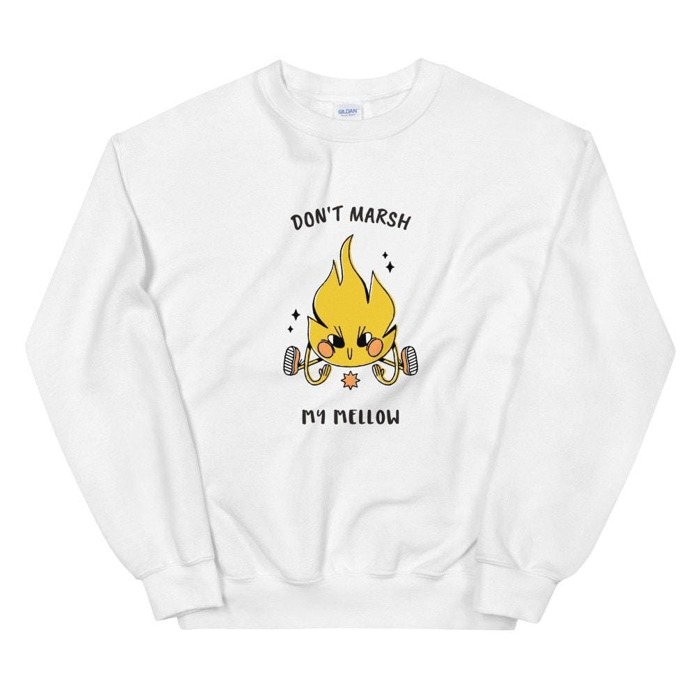 Camping Shirt, Funny Marshmallow Roasters Gift-Clothing:Gender-Neutral Adult Clothing:Hoodies & Sweatshirts:Sweatshirts-DecksyDesigns