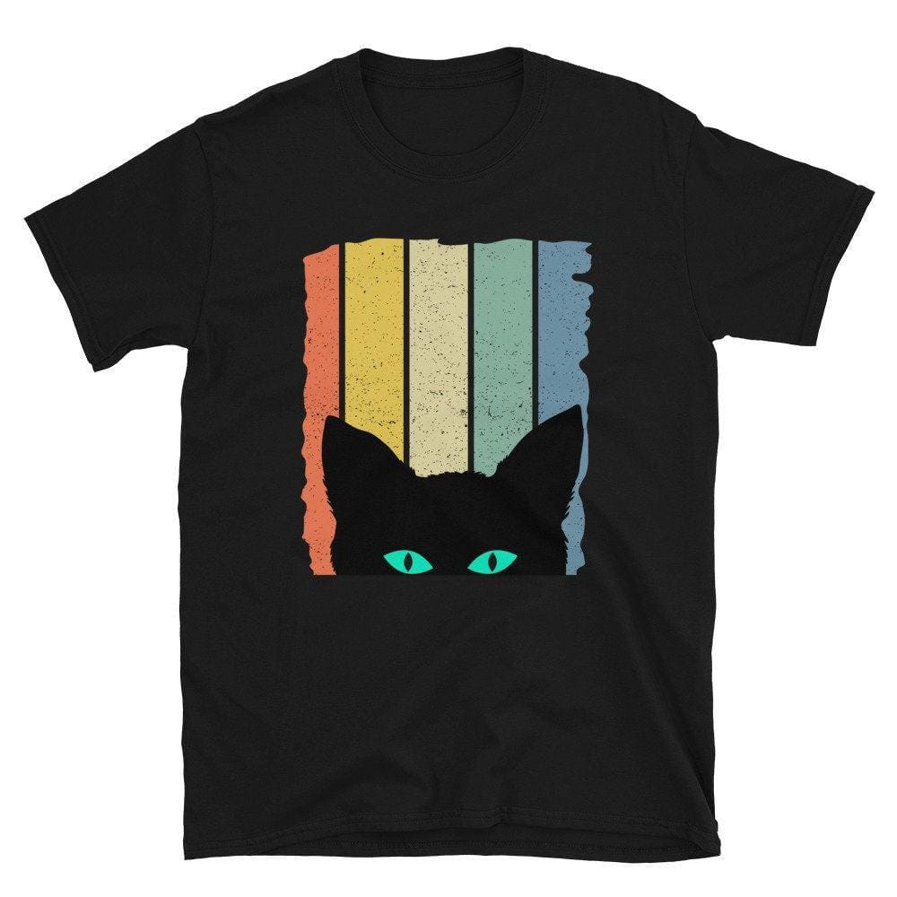 Cat Shirt, Halloween Gift-Clothing:Gender-Neutral Adult Clothing:Tops & Tees:T-shirts:Graphic Tees-DecksyDesigns