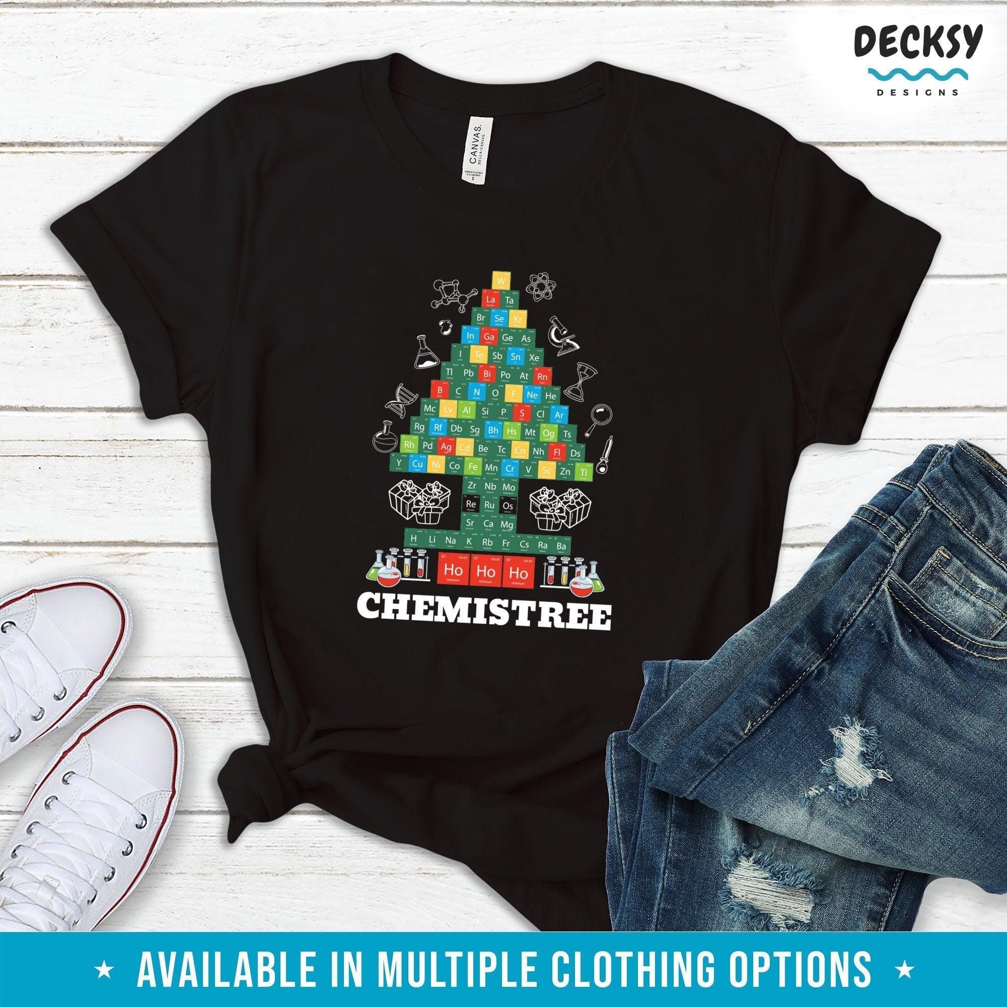 Chemistry Tshirt Gift, Chemistry Teacher Gift-Clothing:Gender-Neutral Adult Clothing:Tops & Tees:T-shirts:Graphic Tees-DecksyDesigns