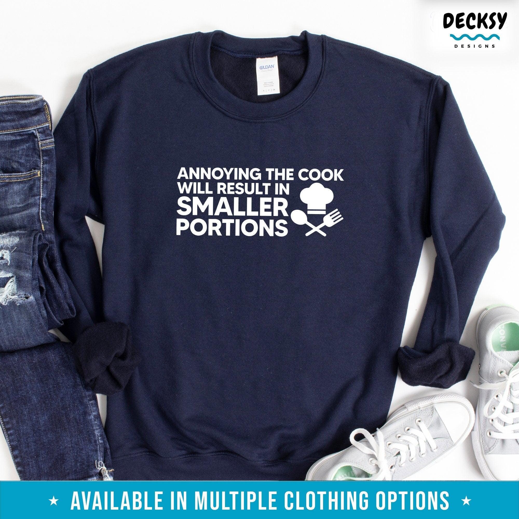 Cooking Shirt, Gift For Chef-Clothing:Gender-Neutral Adult Clothing:Tops & Tees:T-shirts:Graphic Tees-DecksyDesigns