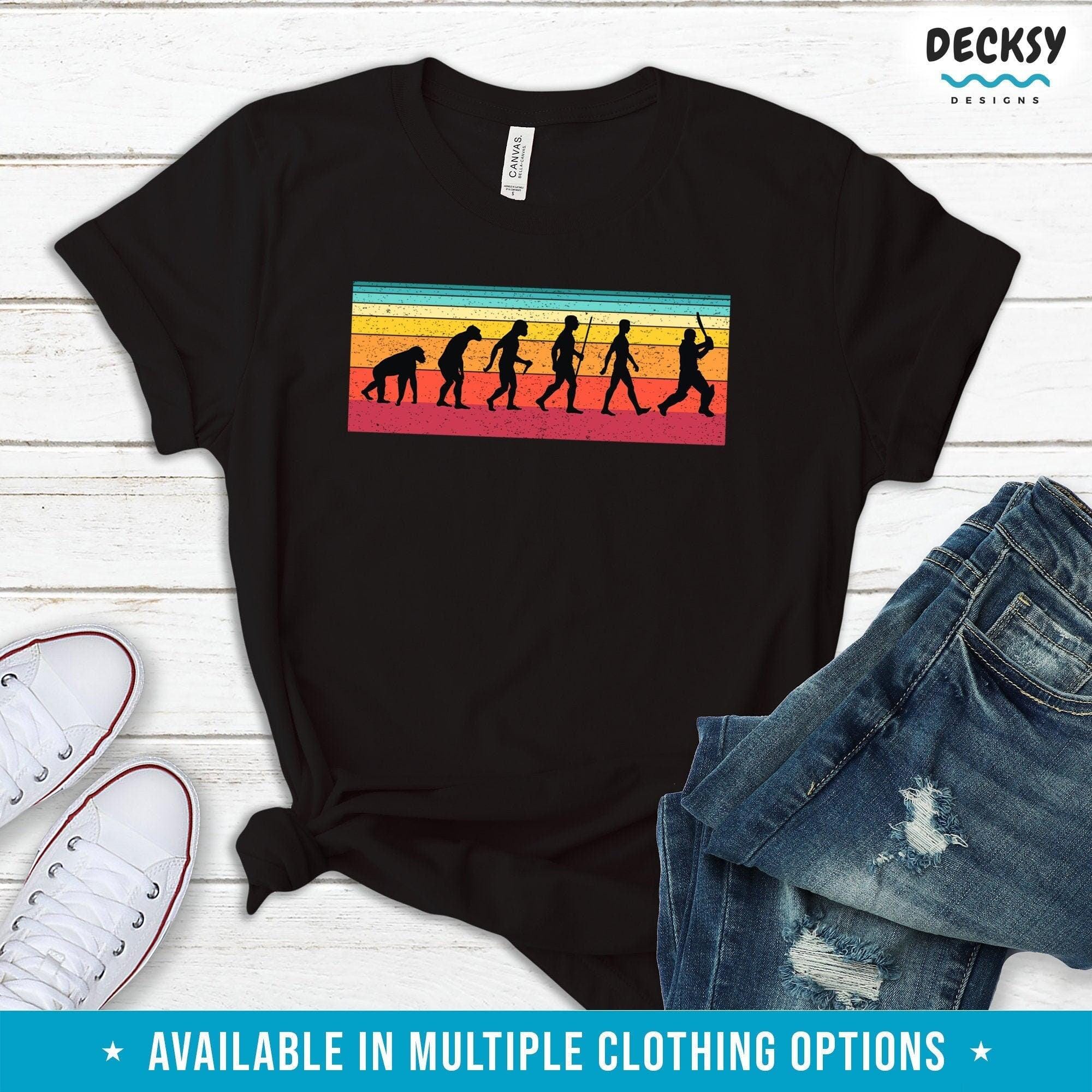 Cricket Player Shirt, Gift for Cricket Lover-Clothing:Gender-Neutral Adult Clothing:Tops & Tees:T-shirts:Graphic Tees-DecksyDesigns