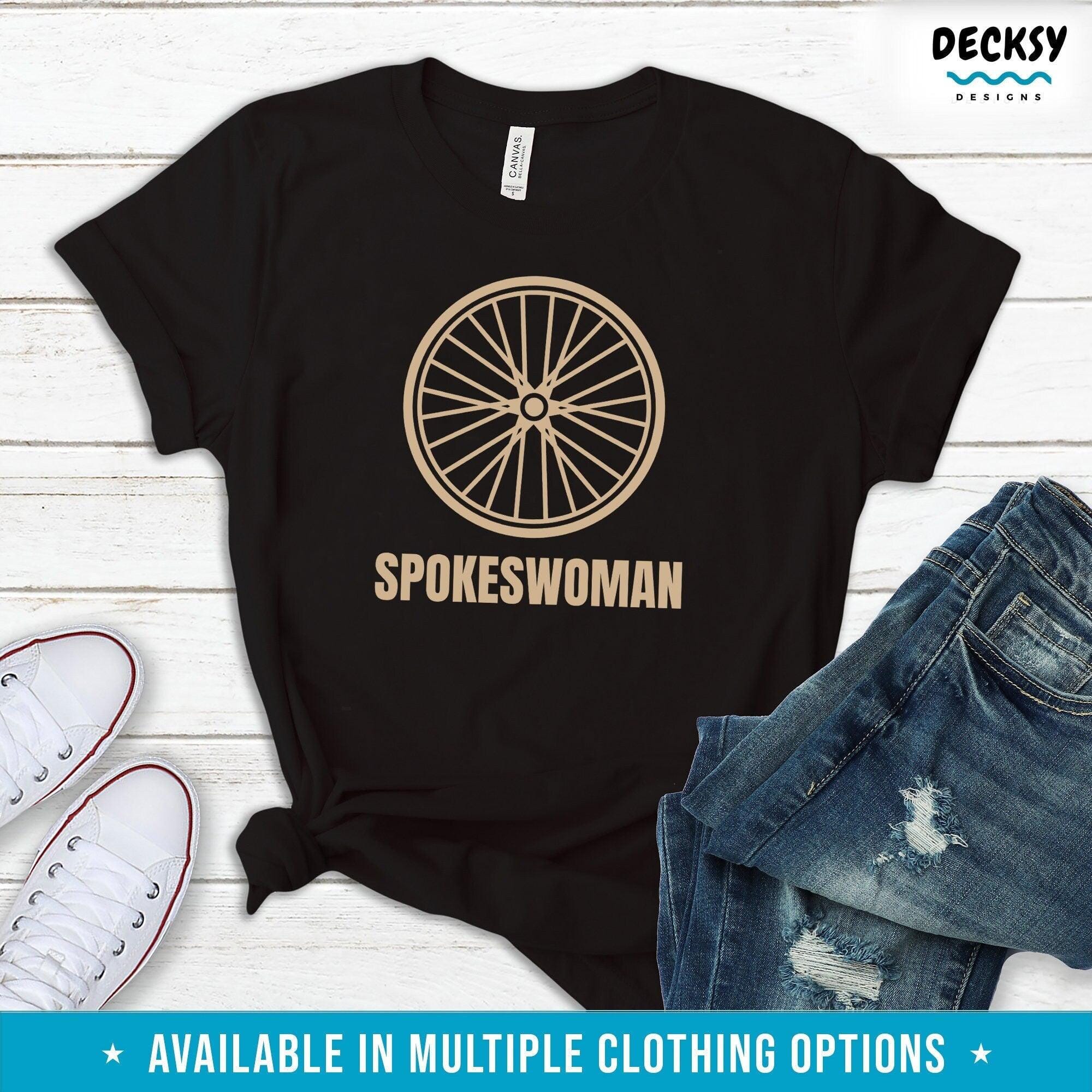 Cycling Shirt Women, Funny Biking Gifts For Her-Clothing:Gender-Neutral Adult Clothing:Tops & Tees:T-shirts:Graphic Tees-DecksyDesigns
