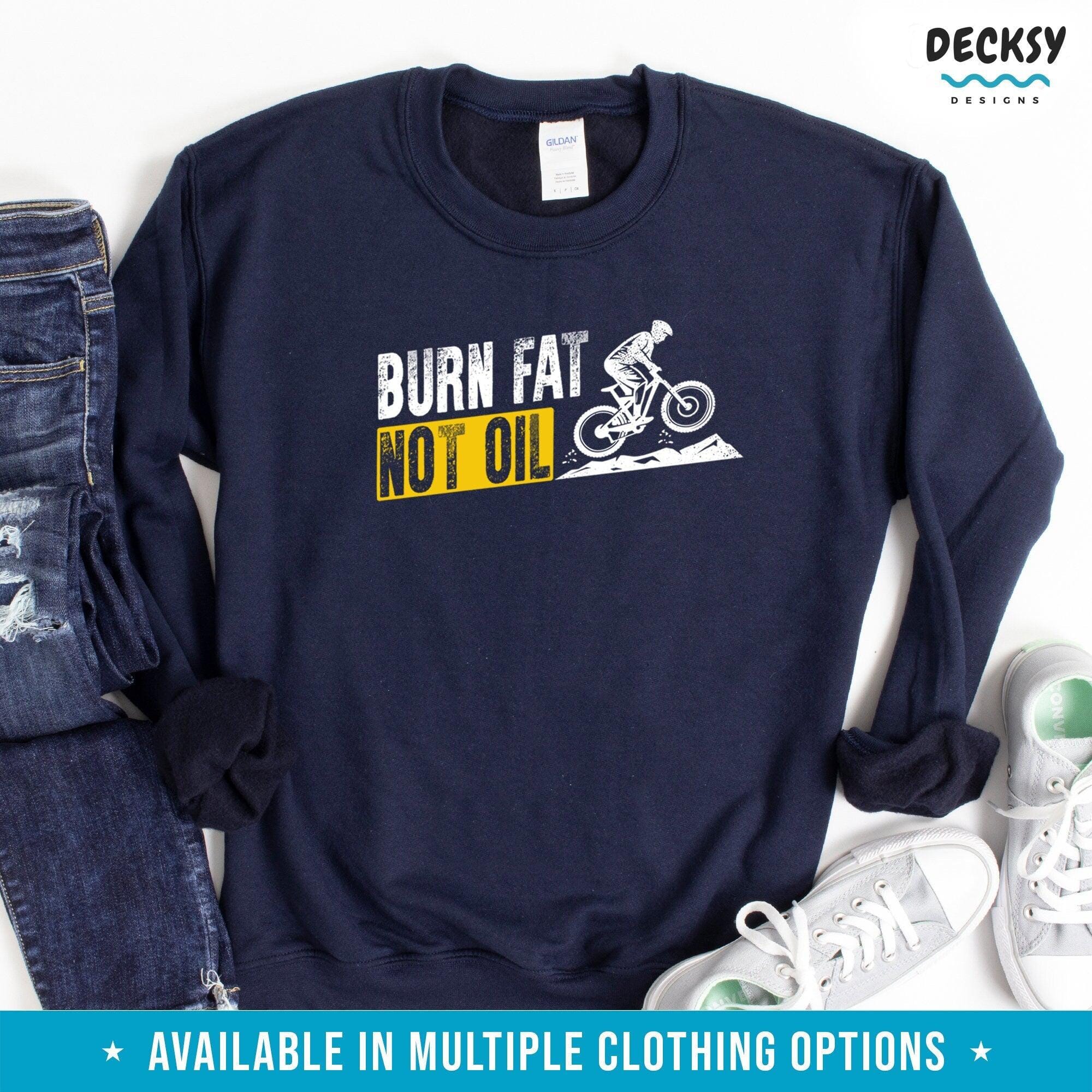 Cyclist Shirt for Men, Environmental Gift-Clothing:Gender-Neutral Adult Clothing:Tops & Tees:T-shirts:Graphic Tees-DecksyDesigns