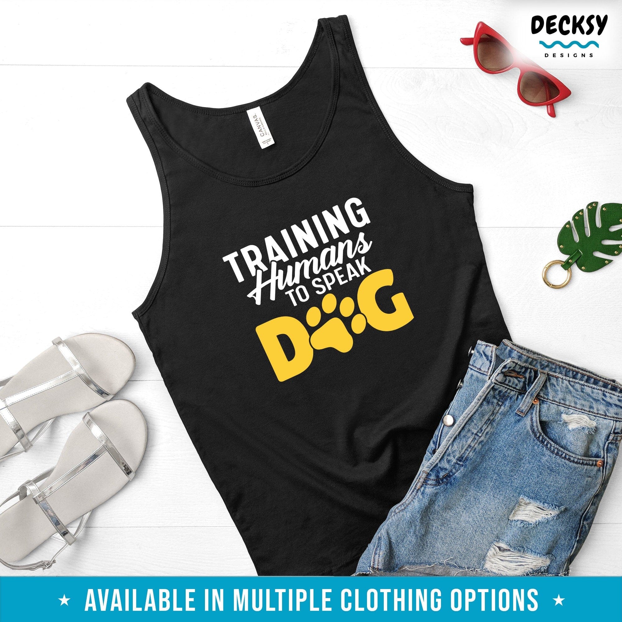 Dog Training Shirt, Gift For Dog Trainer-Clothing:Gender-Neutral Adult Clothing:Tops & Tees:T-shirts:Graphic Tees-DecksyDesigns