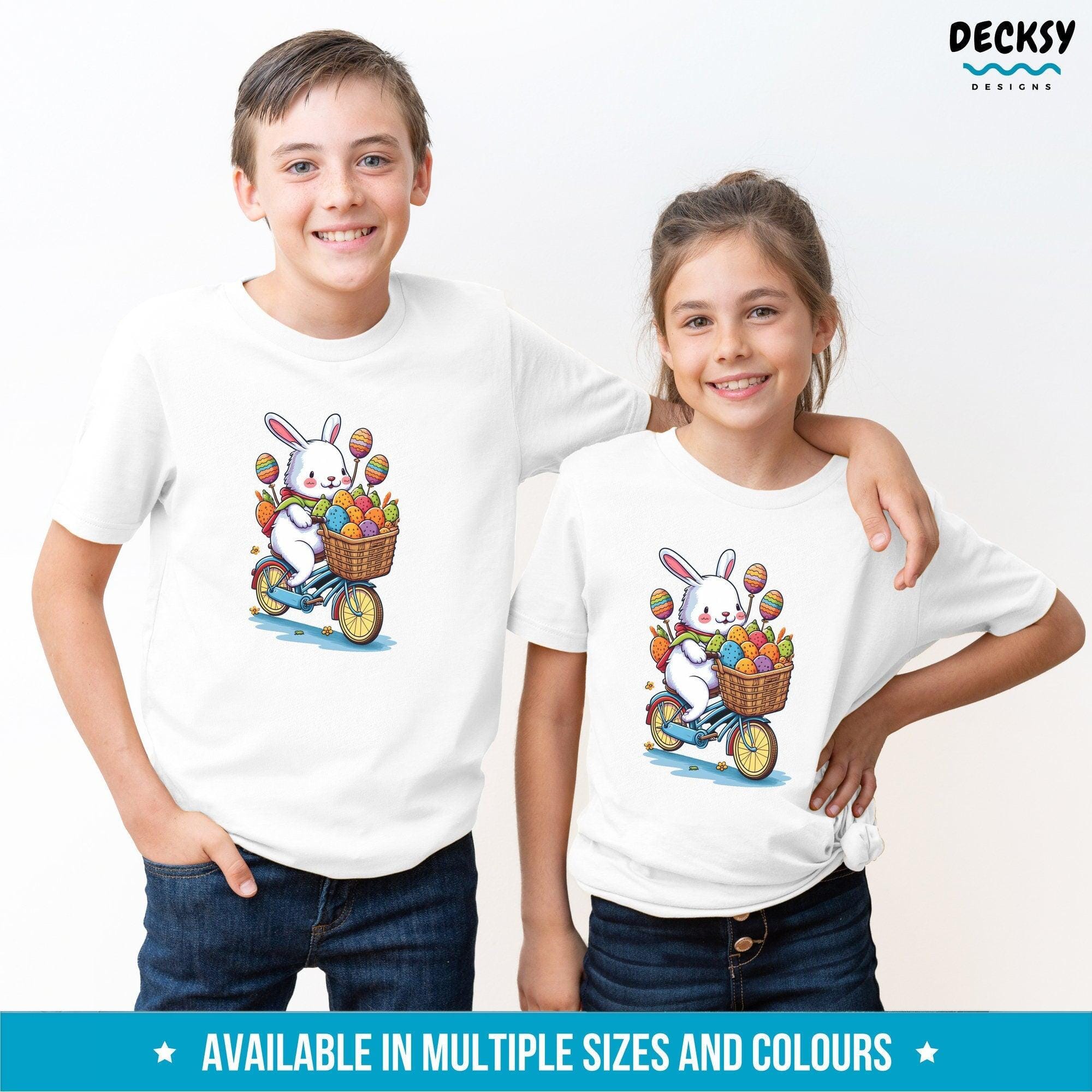 Easter Bunny Shirt Kids , Easter Family Gift-Clothing:Gender-Neutral Adult Clothing:Tops & Tees:T-shirts:Graphic Tees-DecksyDesigns