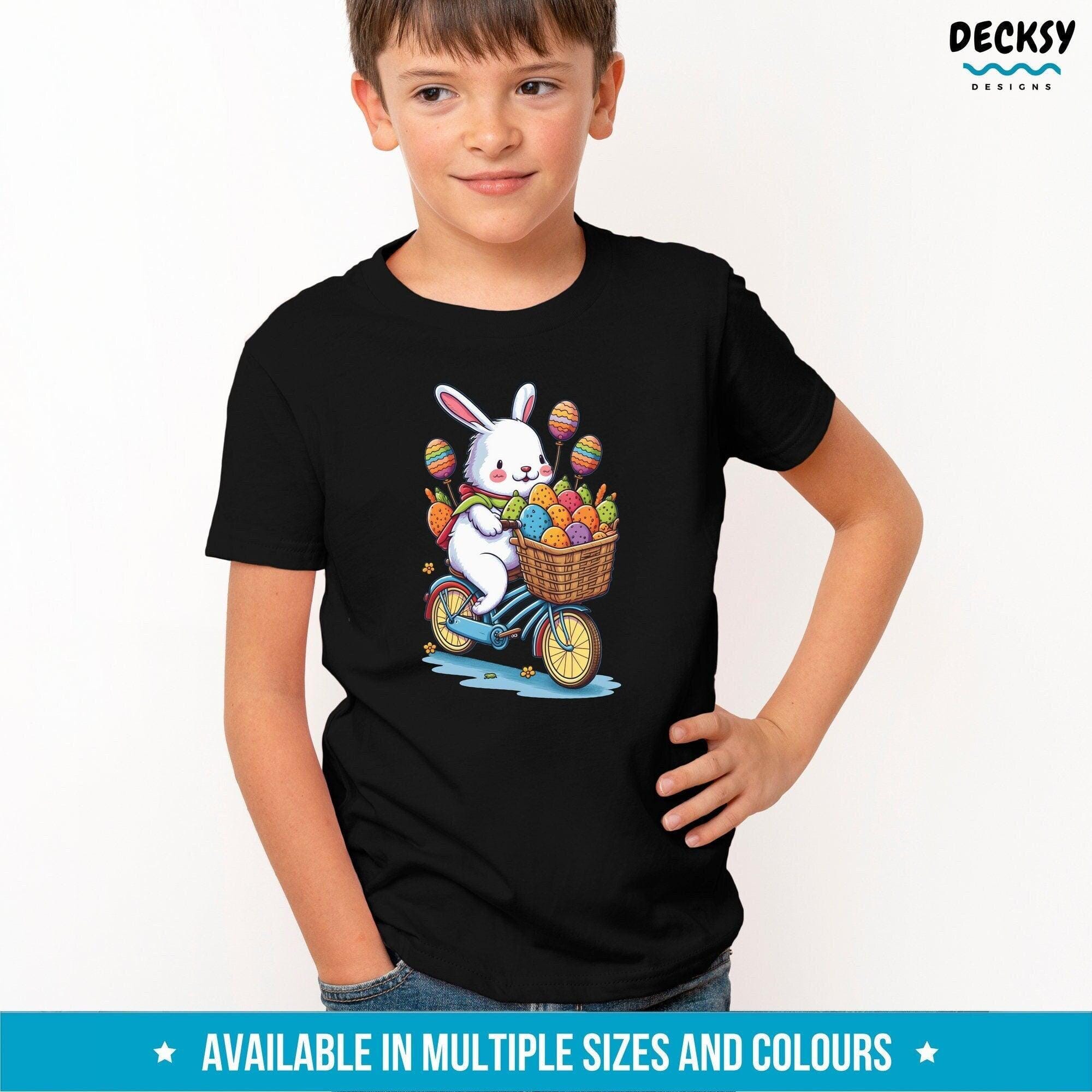 Easter Bunny Shirt Kids , Easter Family Gift-Clothing:Gender-Neutral Adult Clothing:Tops & Tees:T-shirts:Graphic Tees-DecksyDesigns