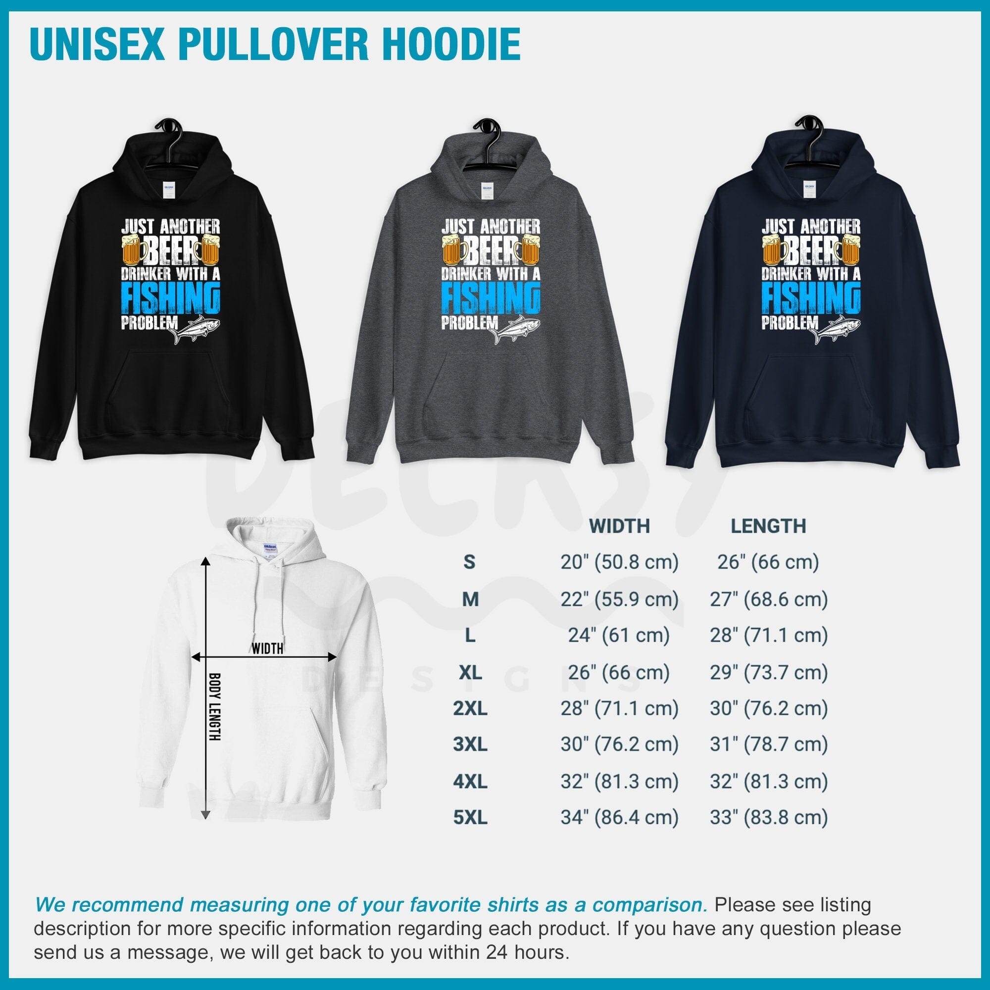 Fishing Shirt, Fisherman Gift-Clothing:Gender-Neutral Adult Clothing:Tops & Tees:T-shirts:Graphic Tees-DecksyDesigns