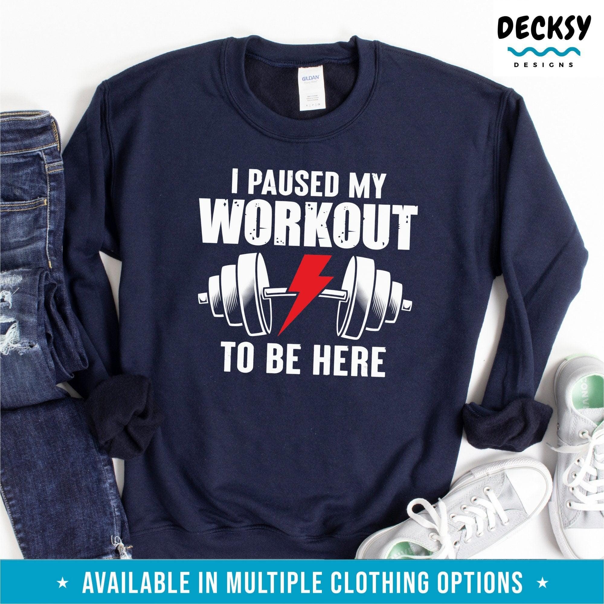 Fitness Lover Shirt, Gift For Gym Lover-Clothing:Gender-Neutral Adult Clothing:Tops & Tees:T-shirts:Graphic Tees-DecksyDesigns