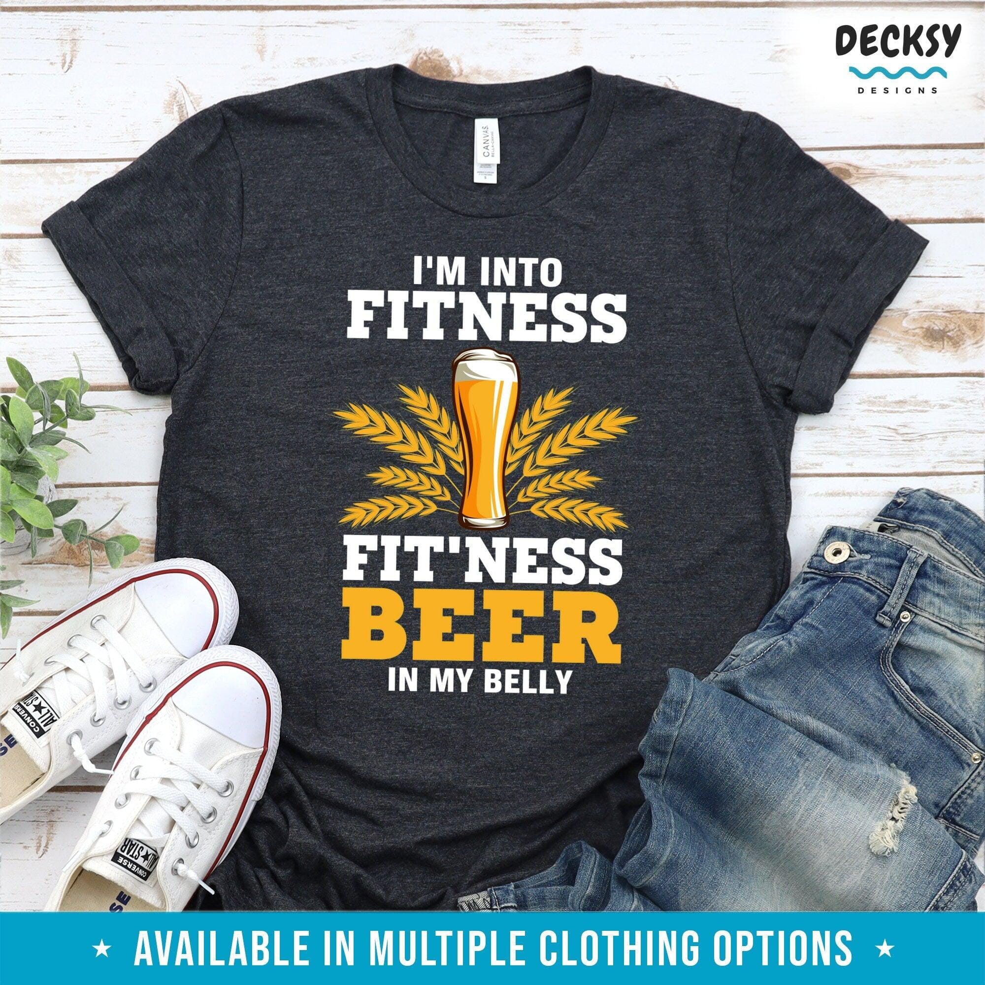 Funny Beer Shirt, Gift For Beer Lover-Clothing:Gender-Neutral Adult Clothing:Tops & Tees:T-shirts:Graphic Tees-DecksyDesigns