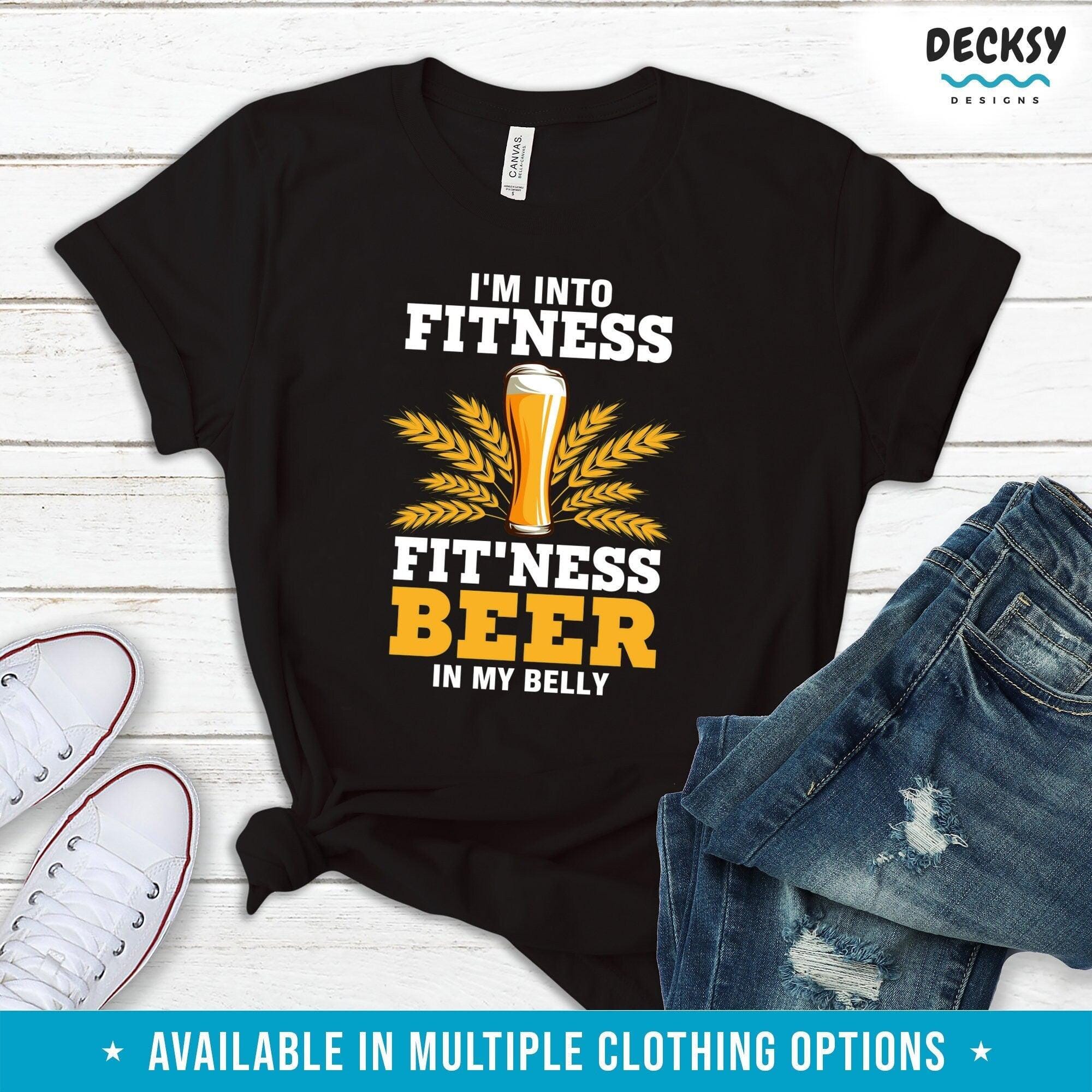 Funny Beer Shirt, Gift For Beer Lover-Clothing:Gender-Neutral Adult Clothing:Tops & Tees:T-shirts:Graphic Tees-DecksyDesigns
