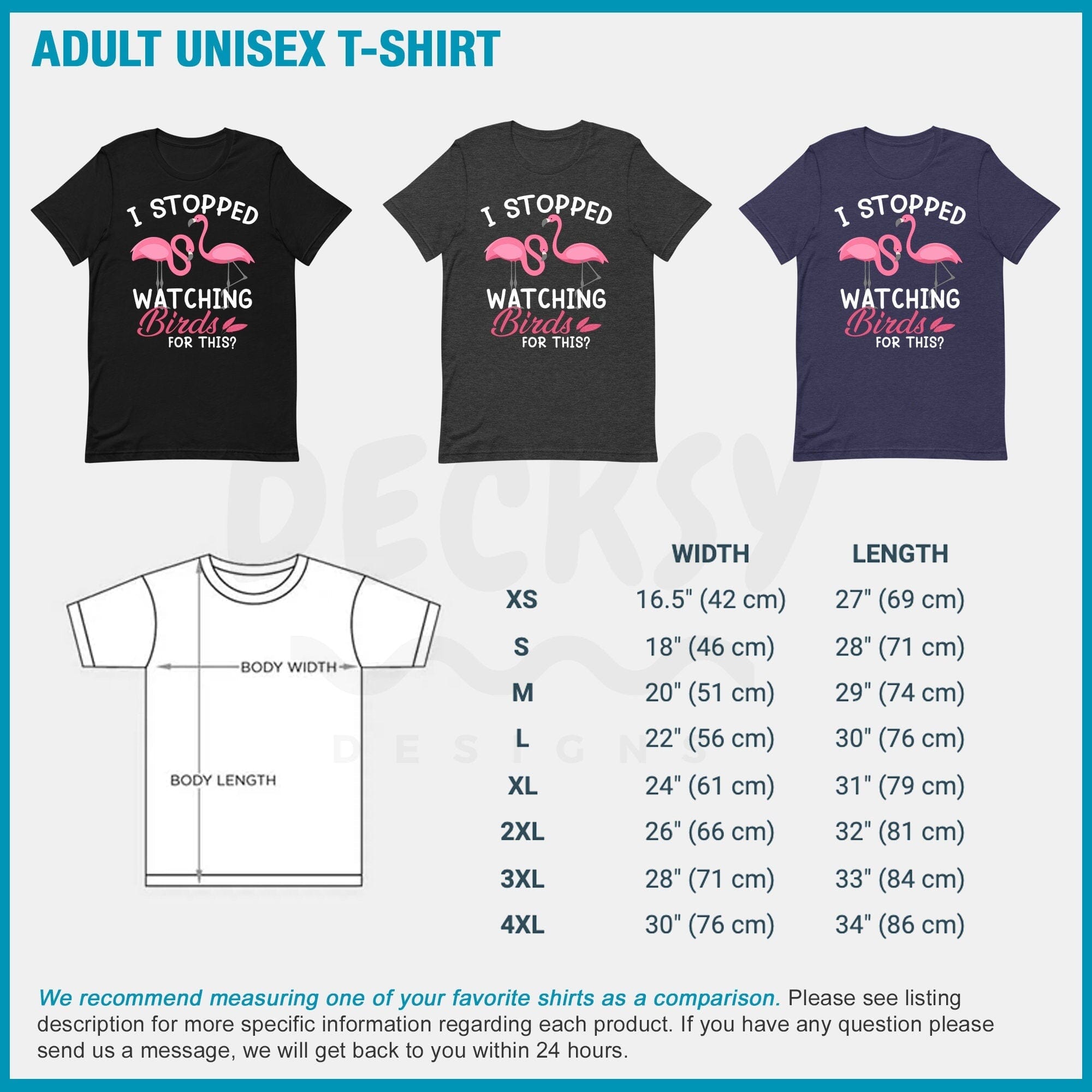 Funny Bird Shirt, Birdwatching Gift-Clothing:Gender-Neutral Adult Clothing:Tops & Tees:T-shirts:Graphic Tees-DecksyDesigns