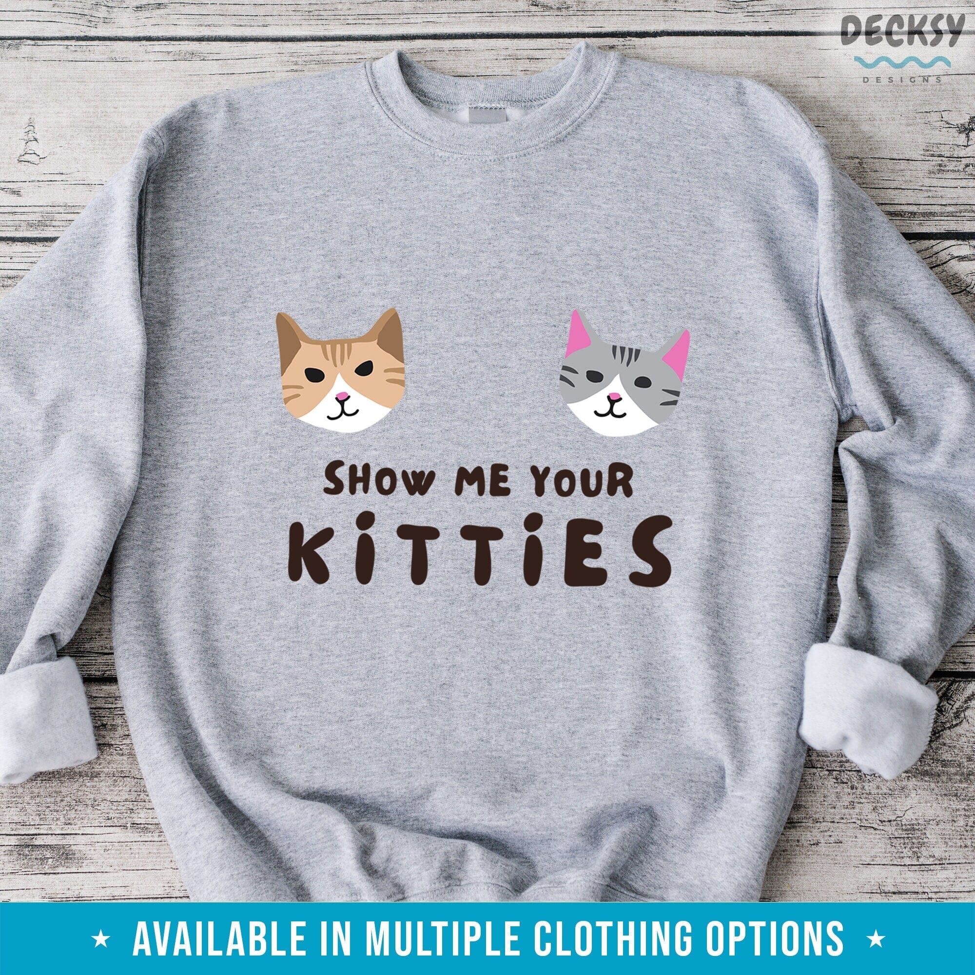 Funny Cat Tshirt, Gifts for Cat Lovers-Clothing:Gender-Neutral Adult Clothing:Tops & Tees:T-shirts:Graphic Tees-DecksyDesigns