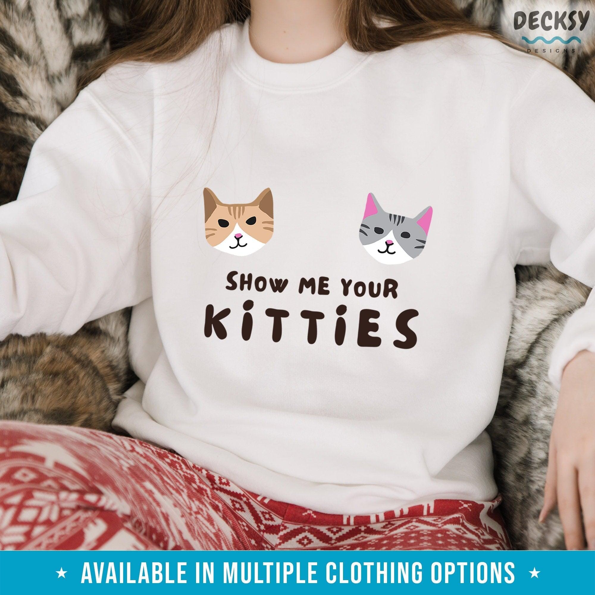 Funny Cat Tshirt, Gifts for Cat Lovers-Clothing:Gender-Neutral Adult Clothing:Tops & Tees:T-shirts:Graphic Tees-DecksyDesigns