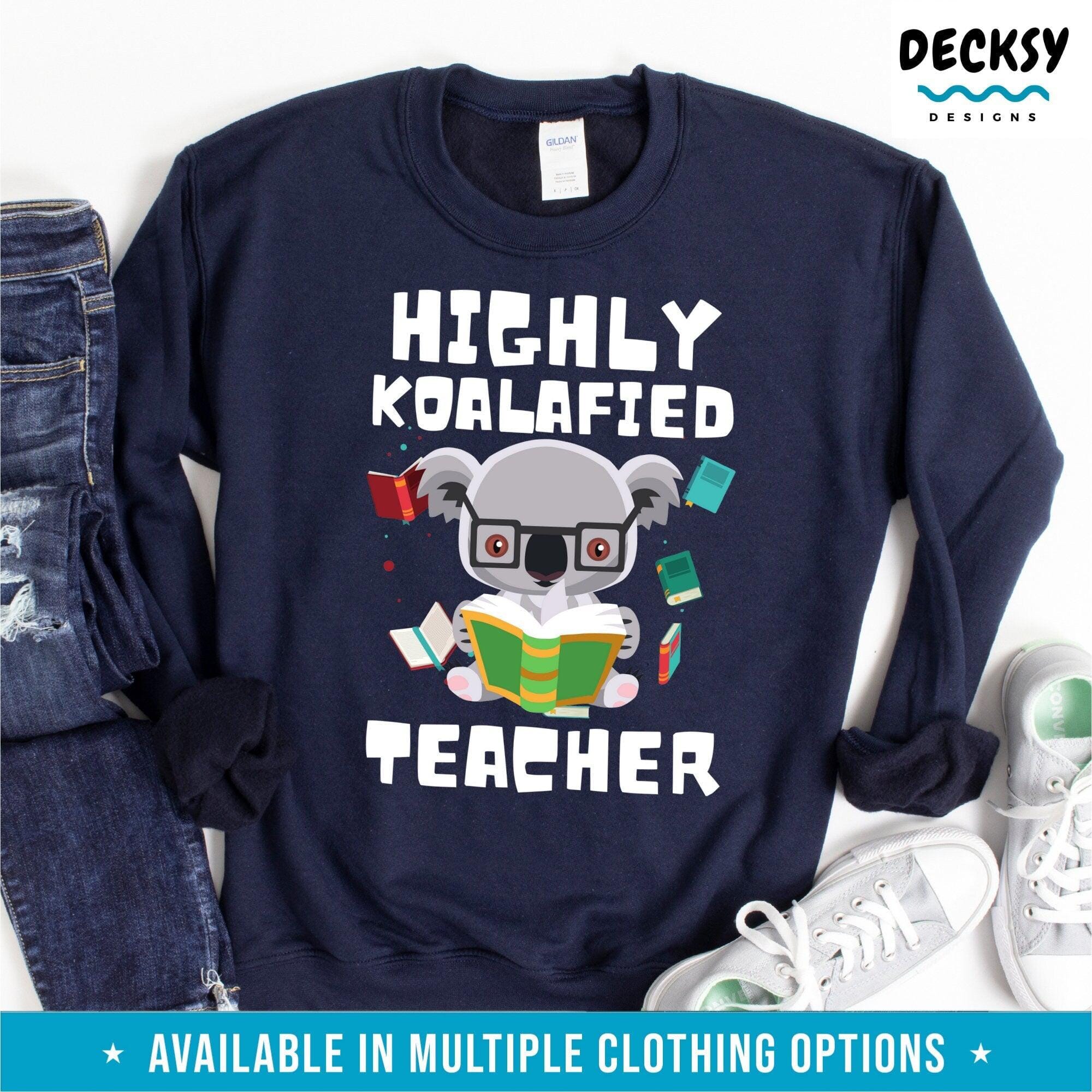 Funny Teacher Shirt, Gift For New Teacher-Clothing:Gender-Neutral Adult Clothing:Tops & Tees:T-shirts:Graphic Tees-DecksyDesigns