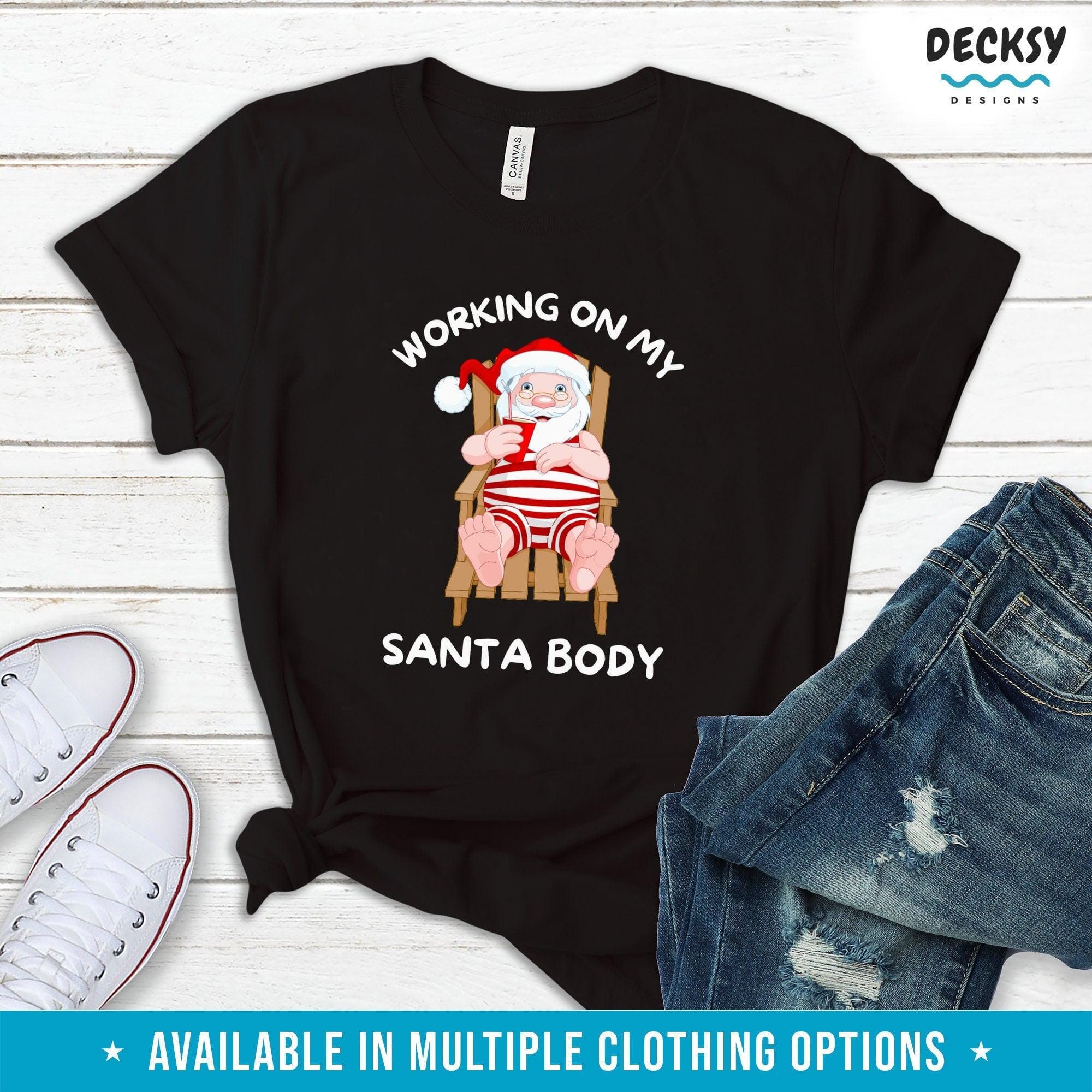 Funny Xmas Tshirt, Christmas Gift-Clothing:Gender-Neutral Adult Clothing:Tops & Tees:T-shirts:Graphic Tees-DecksyDesigns
