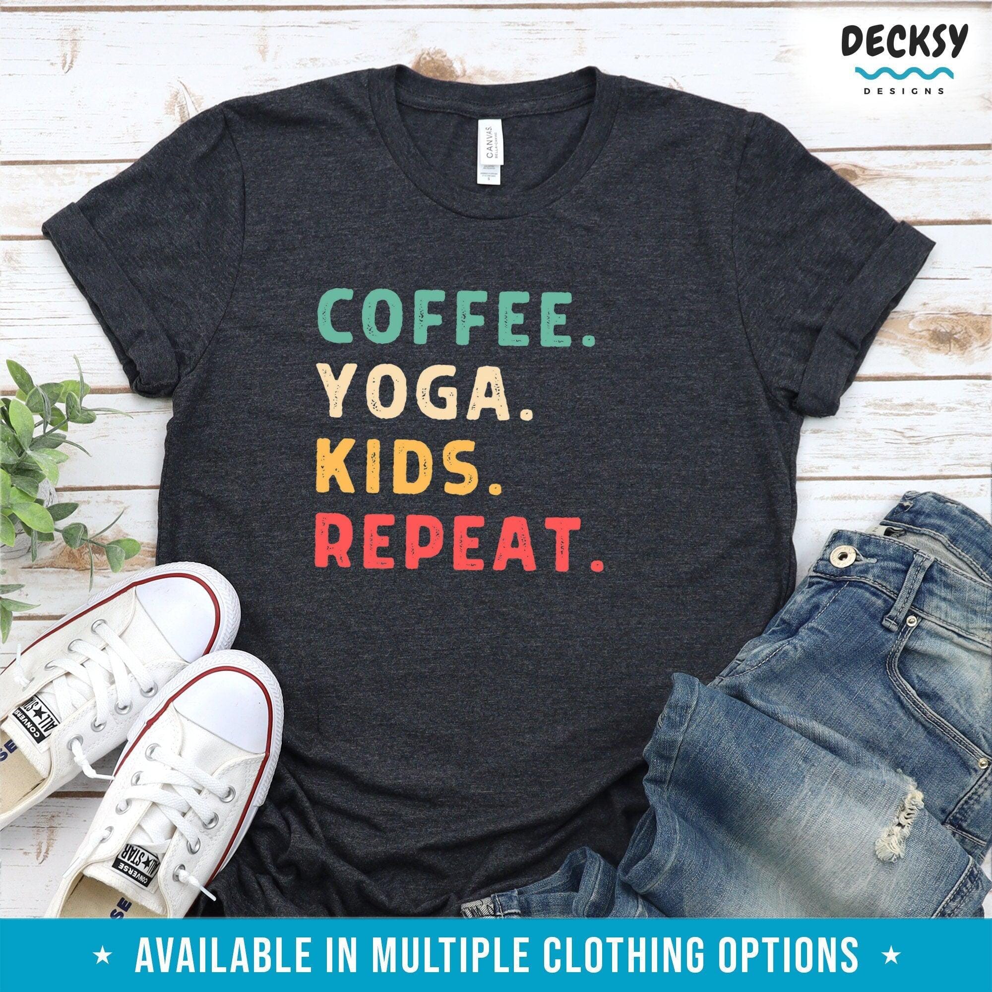 Funny Yoga Shirt, Gift For Yoga Lover-Clothing:Gender-Neutral Adult Clothing:Tops & Tees:T-shirts:Graphic Tees-DecksyDesigns