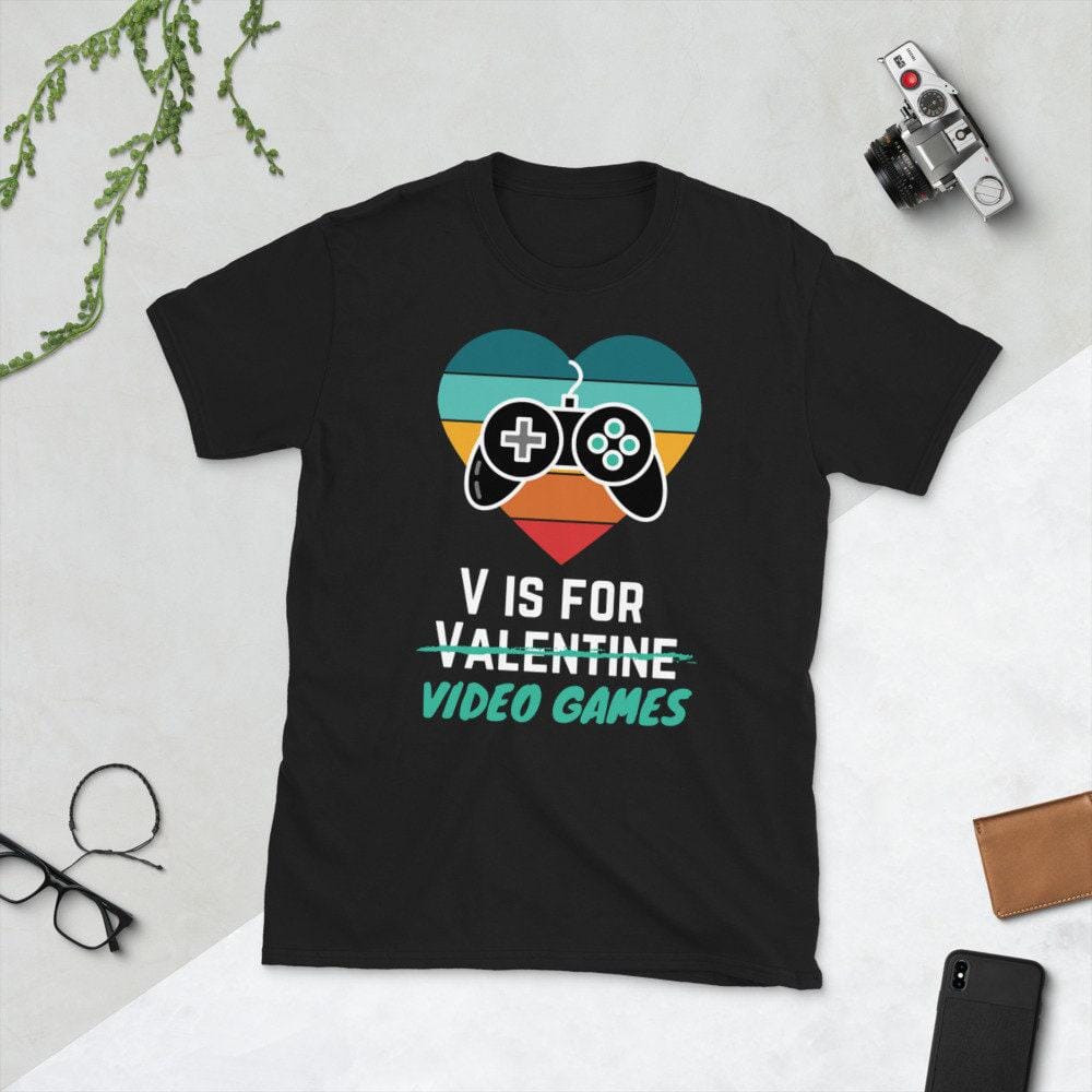 Gamer Shirt, Gaming Lover Gift-Clothing:Gender-Neutral Adult Clothing:Tops & Tees:T-shirts-DecksyDesigns