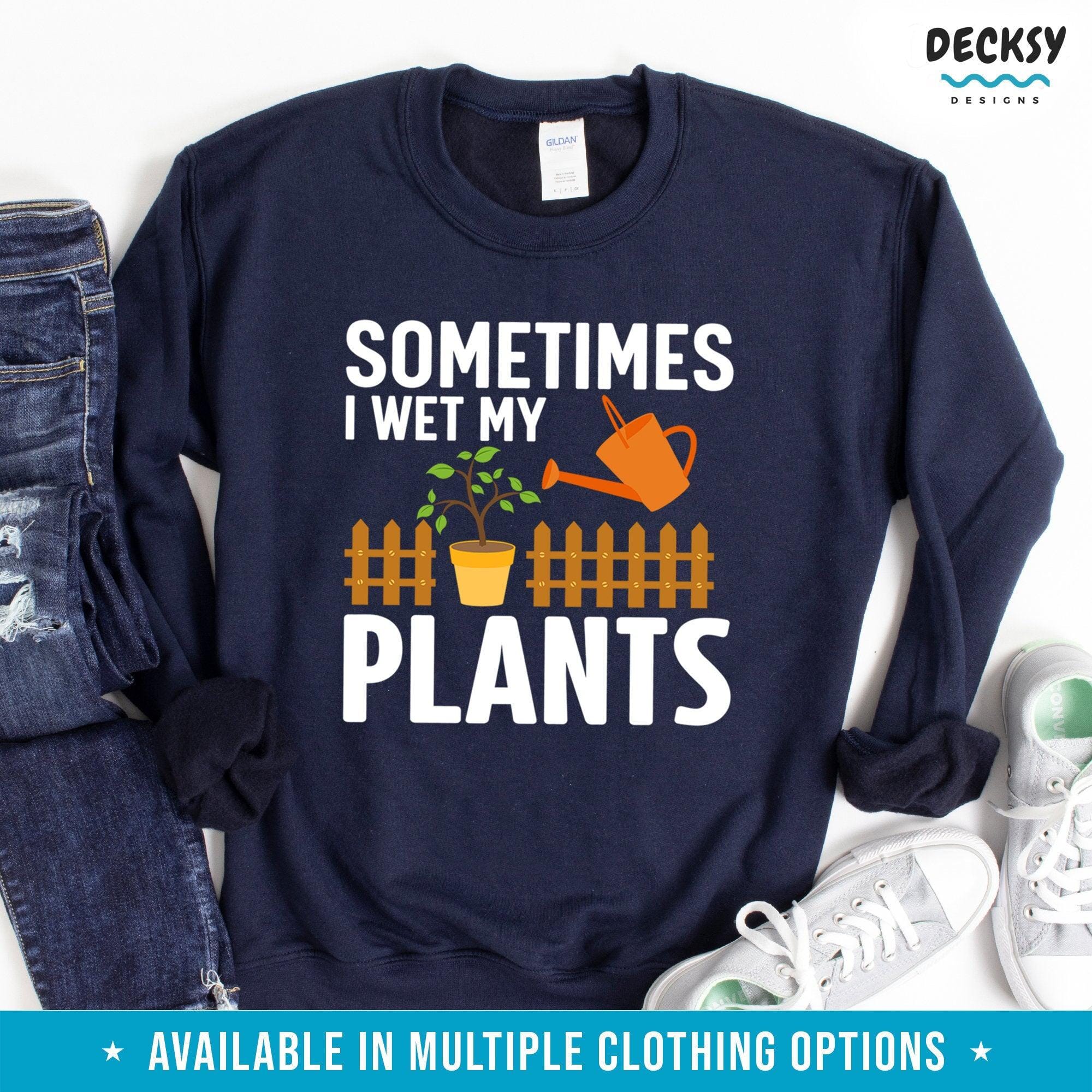Gardening Shirt, Plant Lover Gift-Clothing:Gender-Neutral Adult Clothing:Tops & Tees:T-shirts:Graphic Tees-DecksyDesigns