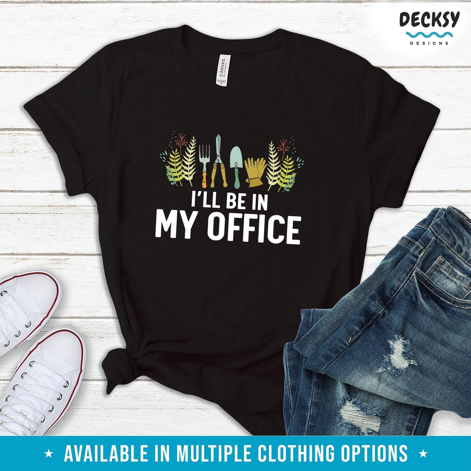 Gardening T Shirt, Plant Owner Gift-Clothing:Gender-Neutral Adult Clothing:Tops & Tees:T-shirts:Graphic Tees-DecksyDesigns