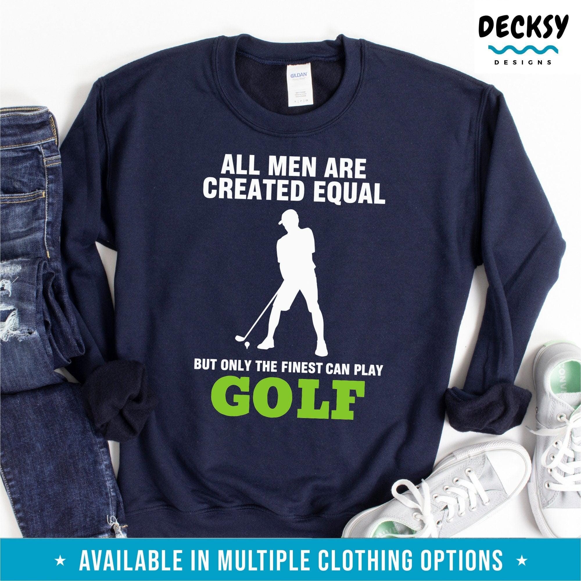 Golf Dad Shirt, Golf Husband Gift-Clothing:Gender-Neutral Adult Clothing:Tops & Tees:T-shirts:Graphic Tees-DecksyDesigns