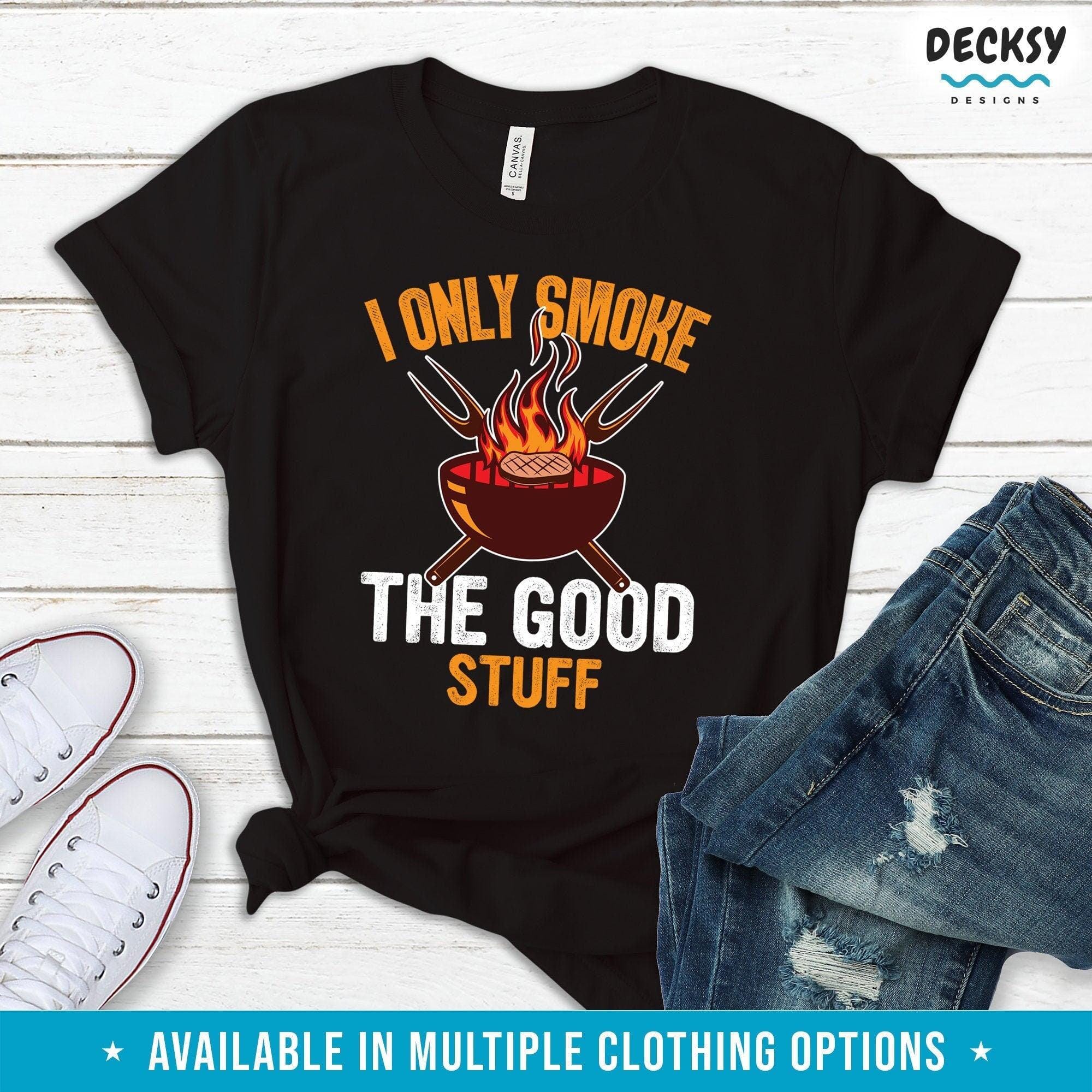 Grill Master Shirt, Funny Bbq Gift-Clothing:Gender-Neutral Adult Clothing:Tops & Tees:T-shirts:Graphic Tees-DecksyDesigns