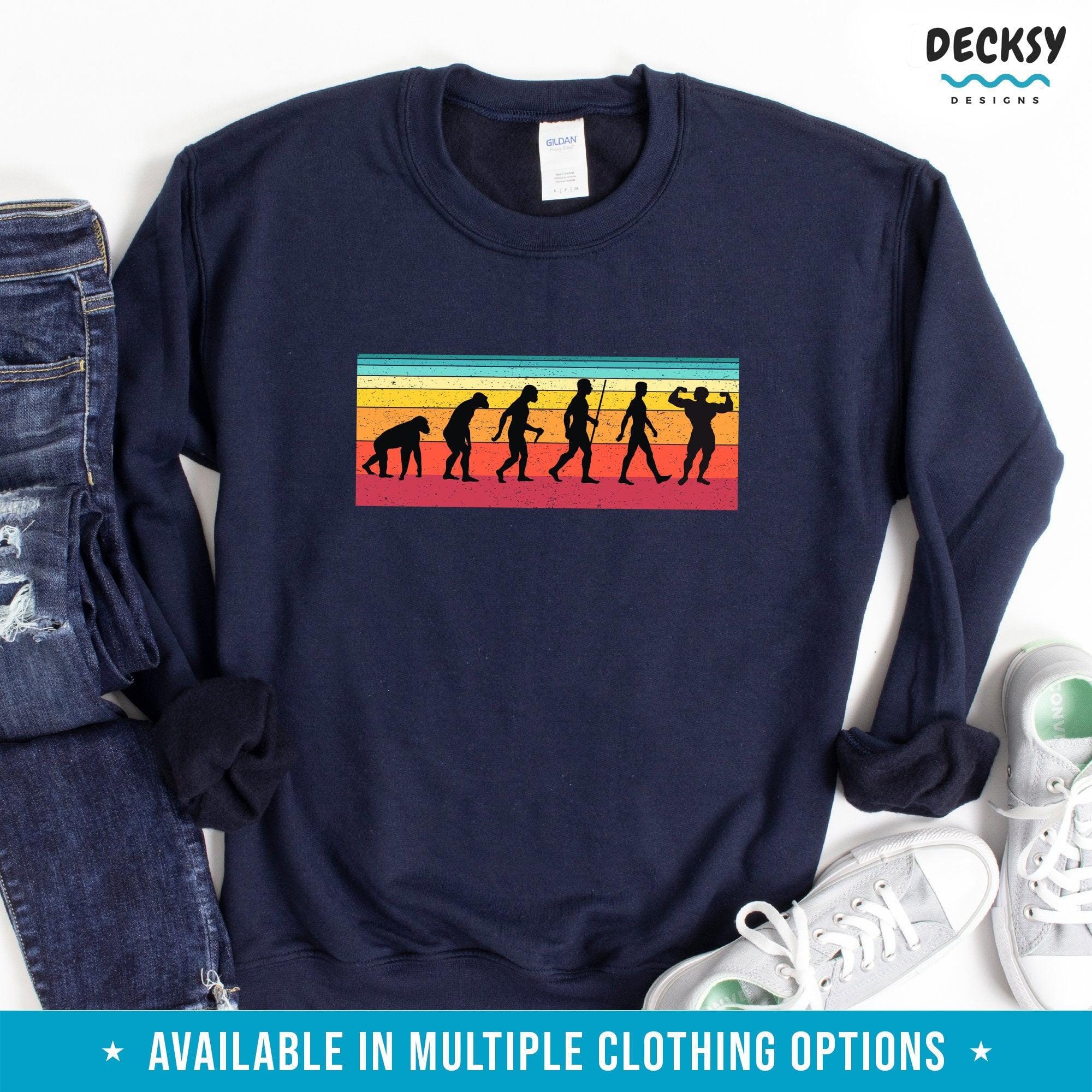 Gym Shirt, Bodybuilding Gift For Men-Clothing:Gender-Neutral Adult Clothing:Tops & Tees:T-shirts:Graphic Tees-DecksyDesigns