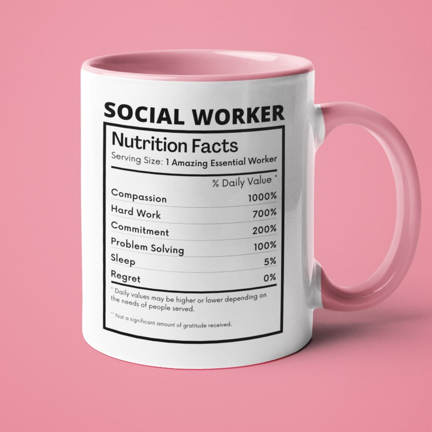 Social Worker Mug - DecksyDesigns - T-shirts, Mugs & Novelty Personalised Gifts, Australia