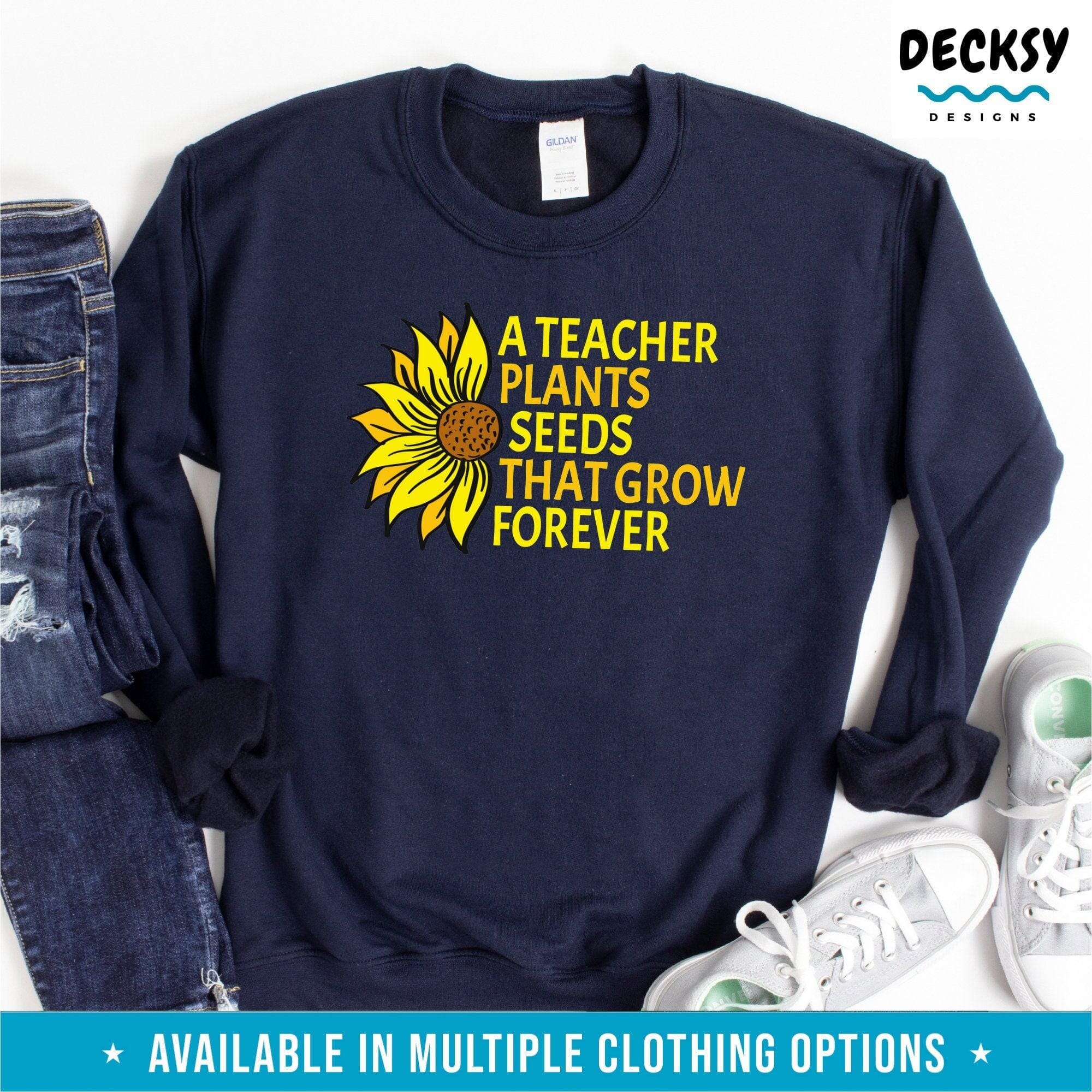Inspirational Teacher Shirt, Gift For Teaching Assistant-Clothing:Gender-Neutral Adult Clothing:Tops & Tees:T-shirts:Graphic Tees-DecksyDesigns
