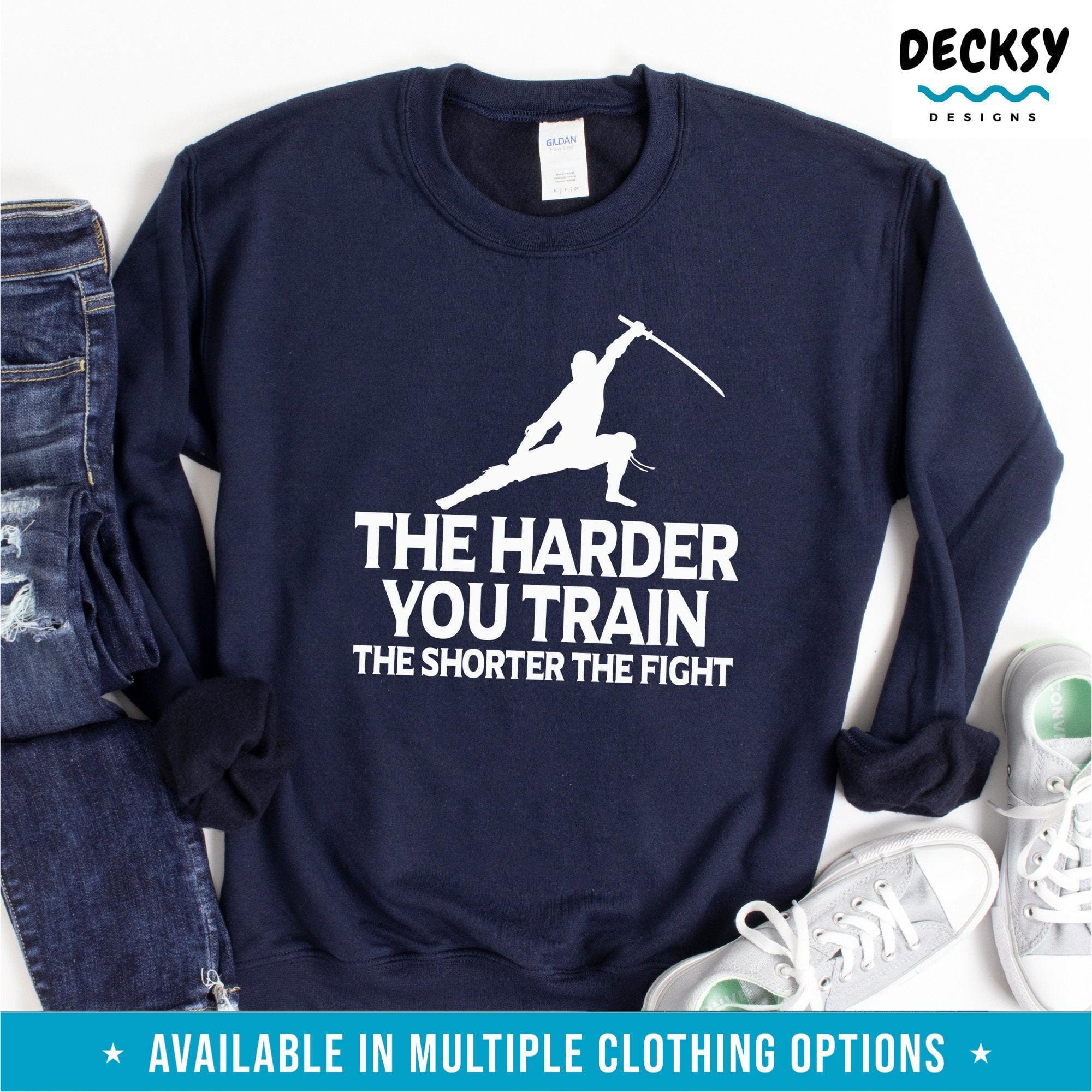 Inspirational Tshirt, Samurai Sword Gift-Clothing:Gender-Neutral Adult Clothing:Tops & Tees:T-shirts:Graphic Tees-DecksyDesigns