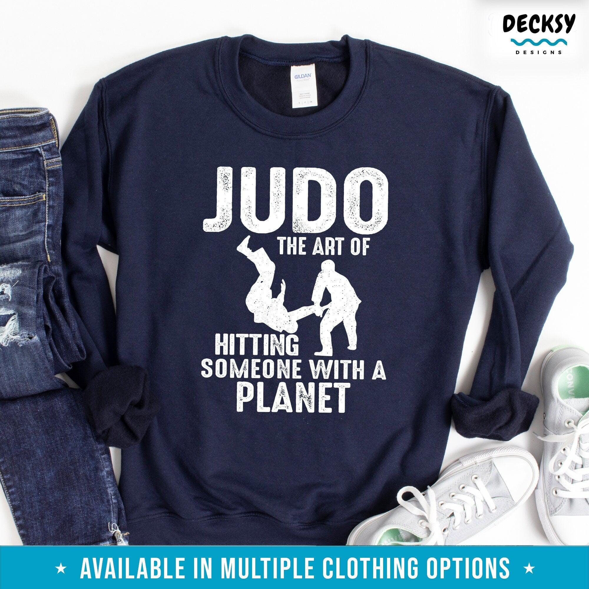 Judo TShirt, Martial Arts Gift-Clothing:Gender-Neutral Adult Clothing:Tops & Tees:T-shirts:Graphic Tees-DecksyDesigns