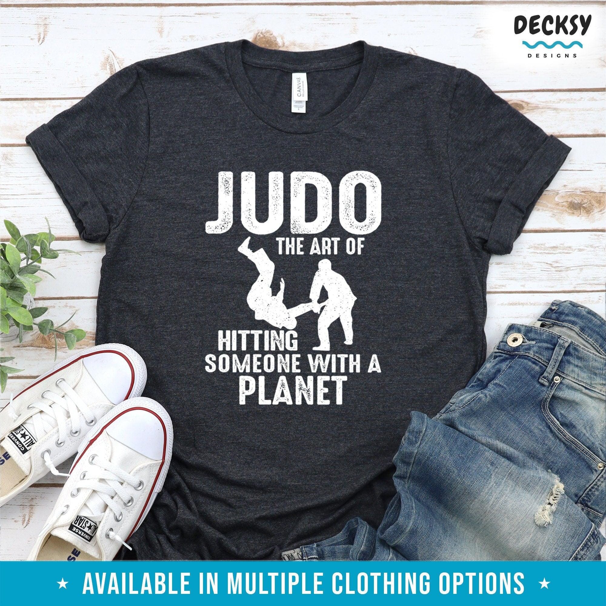 Judo TShirt, Martial Arts Gift-Clothing:Gender-Neutral Adult Clothing:Tops & Tees:T-shirts:Graphic Tees-DecksyDesigns