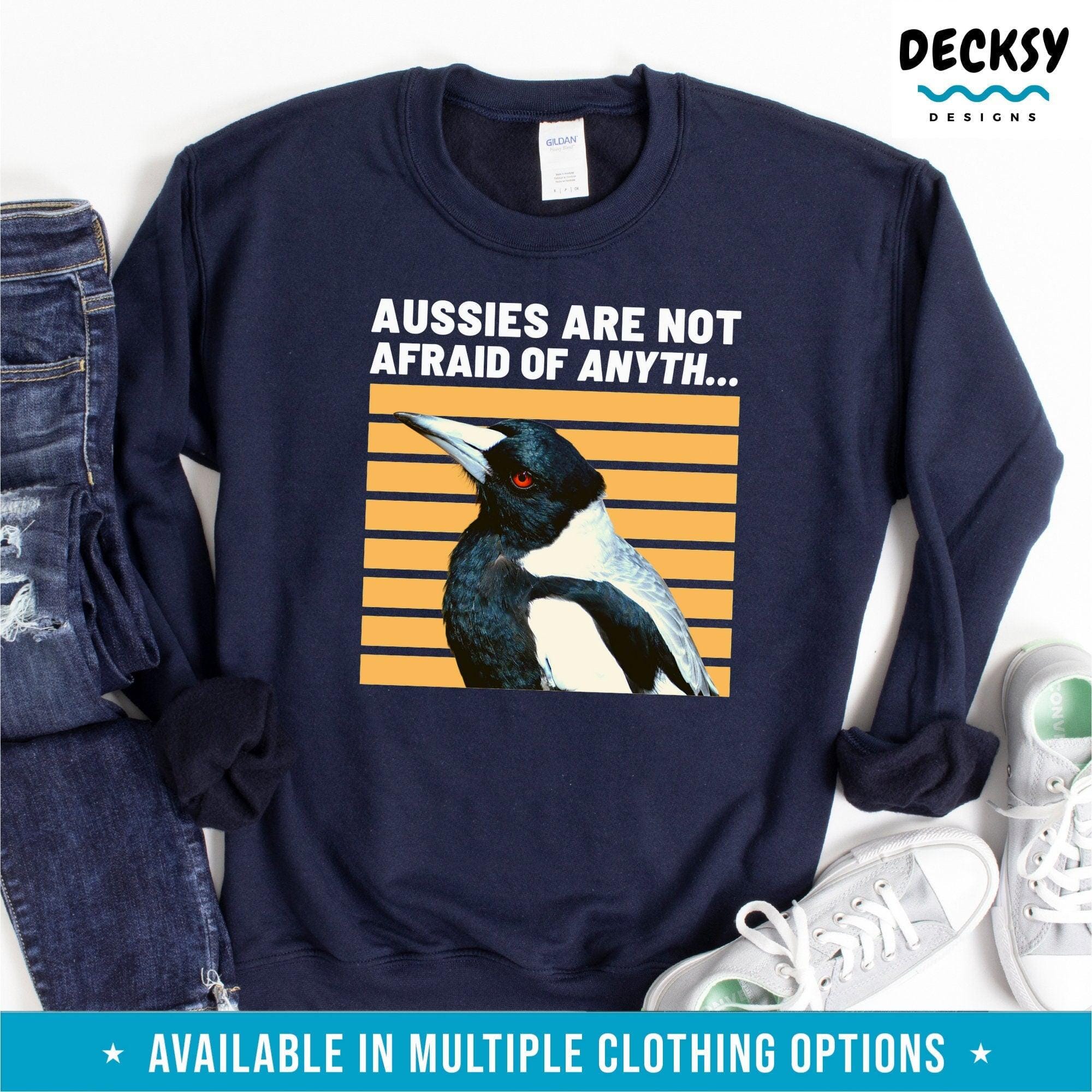 Magpie Shirt, Gift For Cyclist-Clothing:Gender-Neutral Adult Clothing:Tops & Tees:T-shirts:Graphic Tees-DecksyDesigns