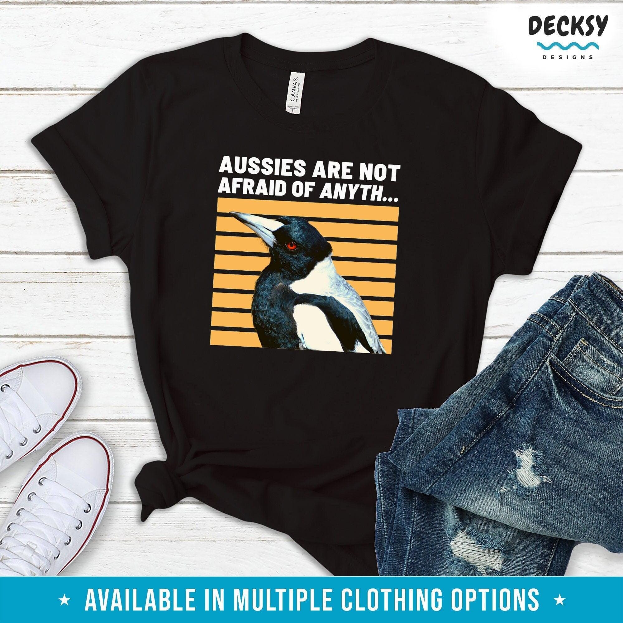 Magpie Shirt, Gift For Cyclist-Clothing:Gender-Neutral Adult Clothing:Tops & Tees:T-shirts:Graphic Tees-DecksyDesigns