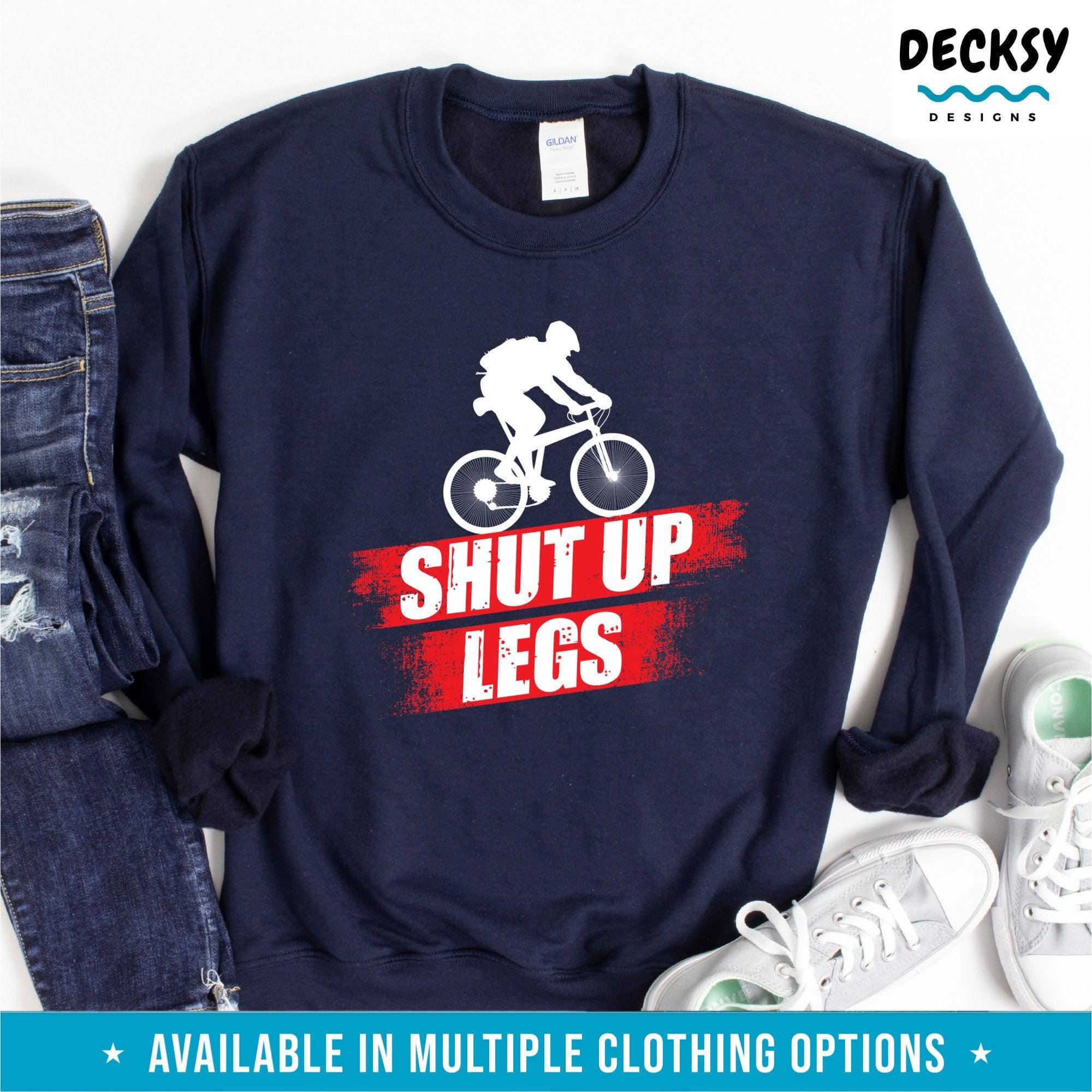 Mountain Bike Tshirt, Gift For Cyclists-Clothing:Gender-Neutral Adult Clothing:Tops & Tees:T-shirts:Graphic Tees-DecksyDesigns