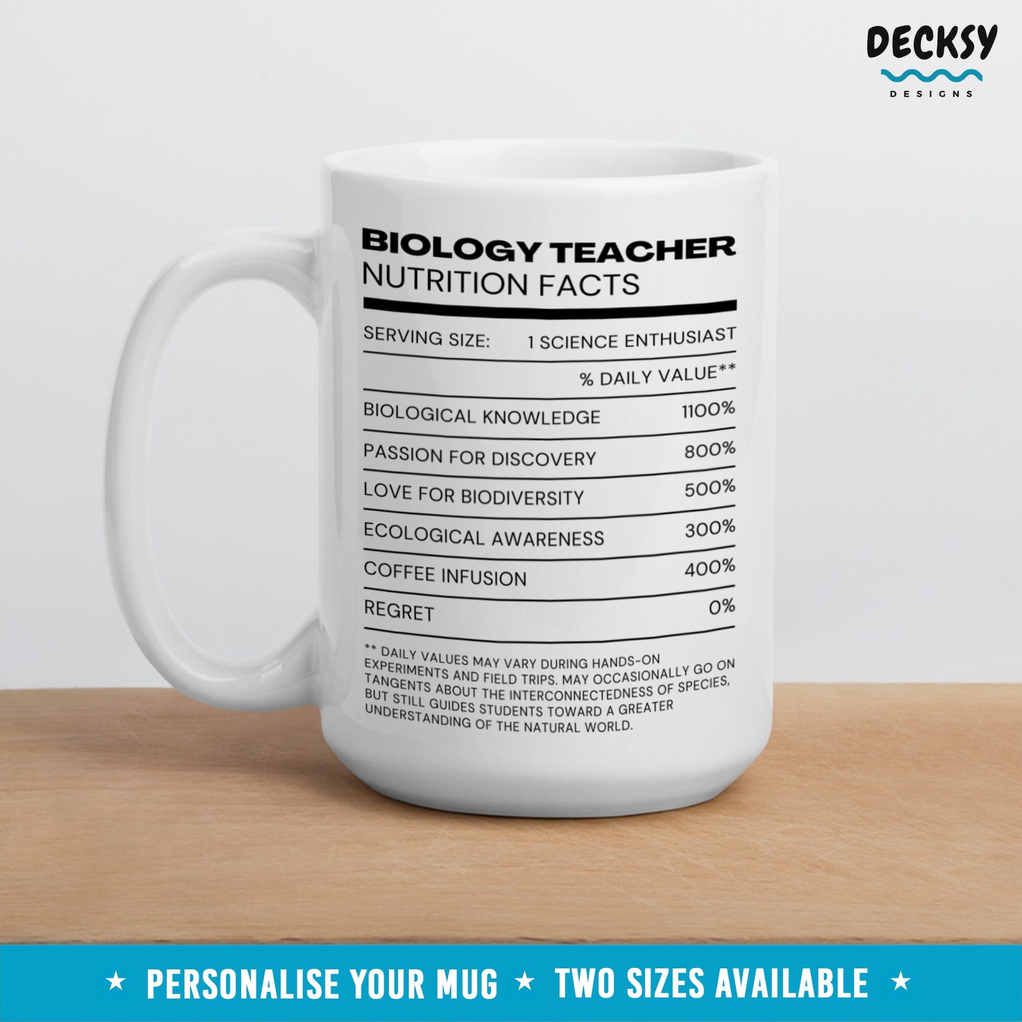 biology teacher gift-coffee mug-DecksyDesigns